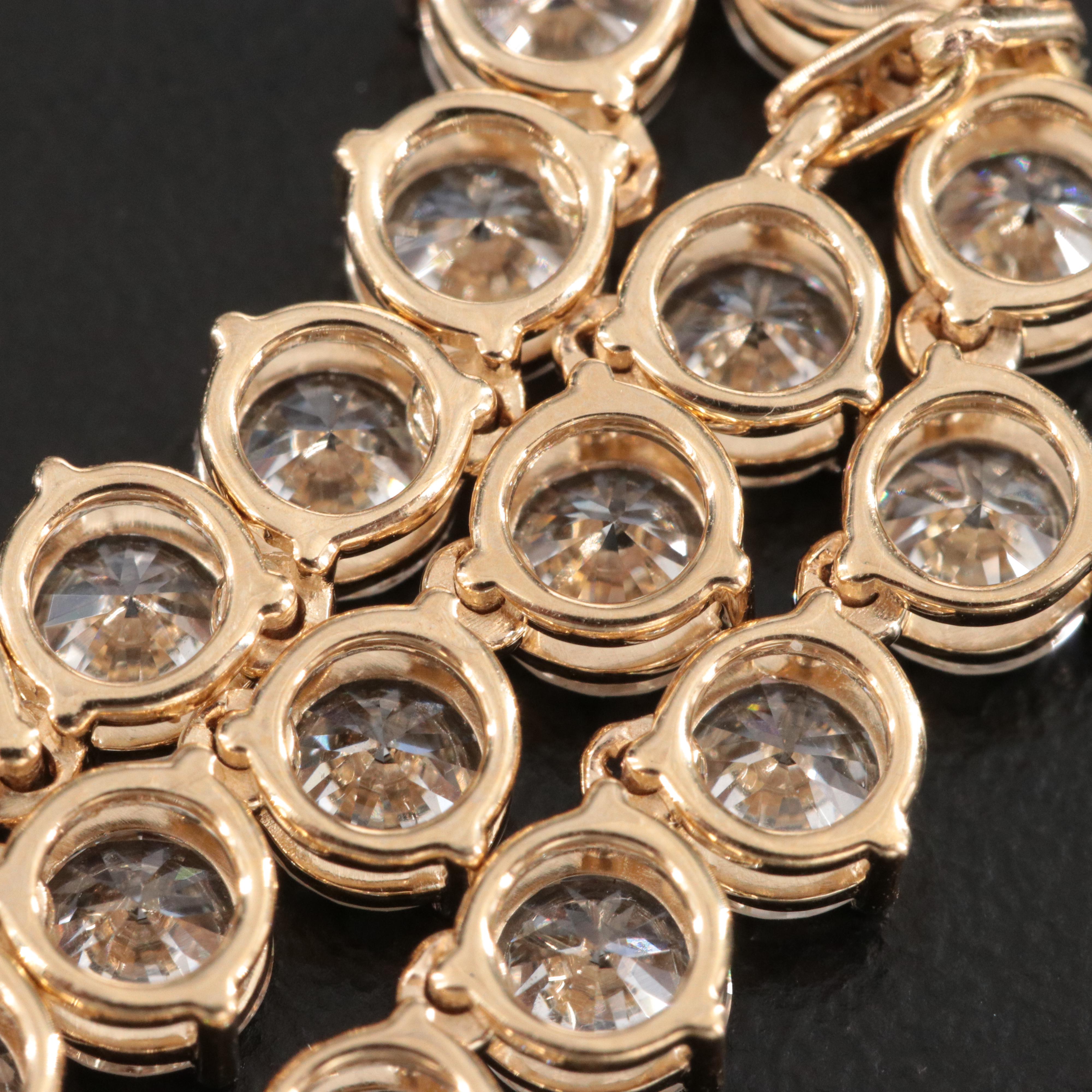 14K 5.75 CTW Lab Grown Diamond Necklace