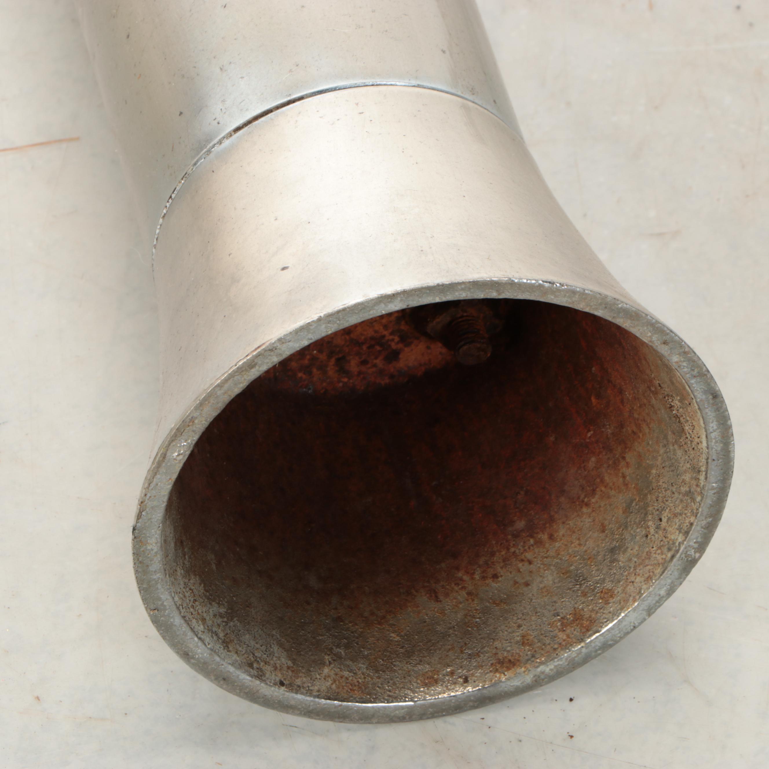 Metal Stool Chairs with Leather Upholstery