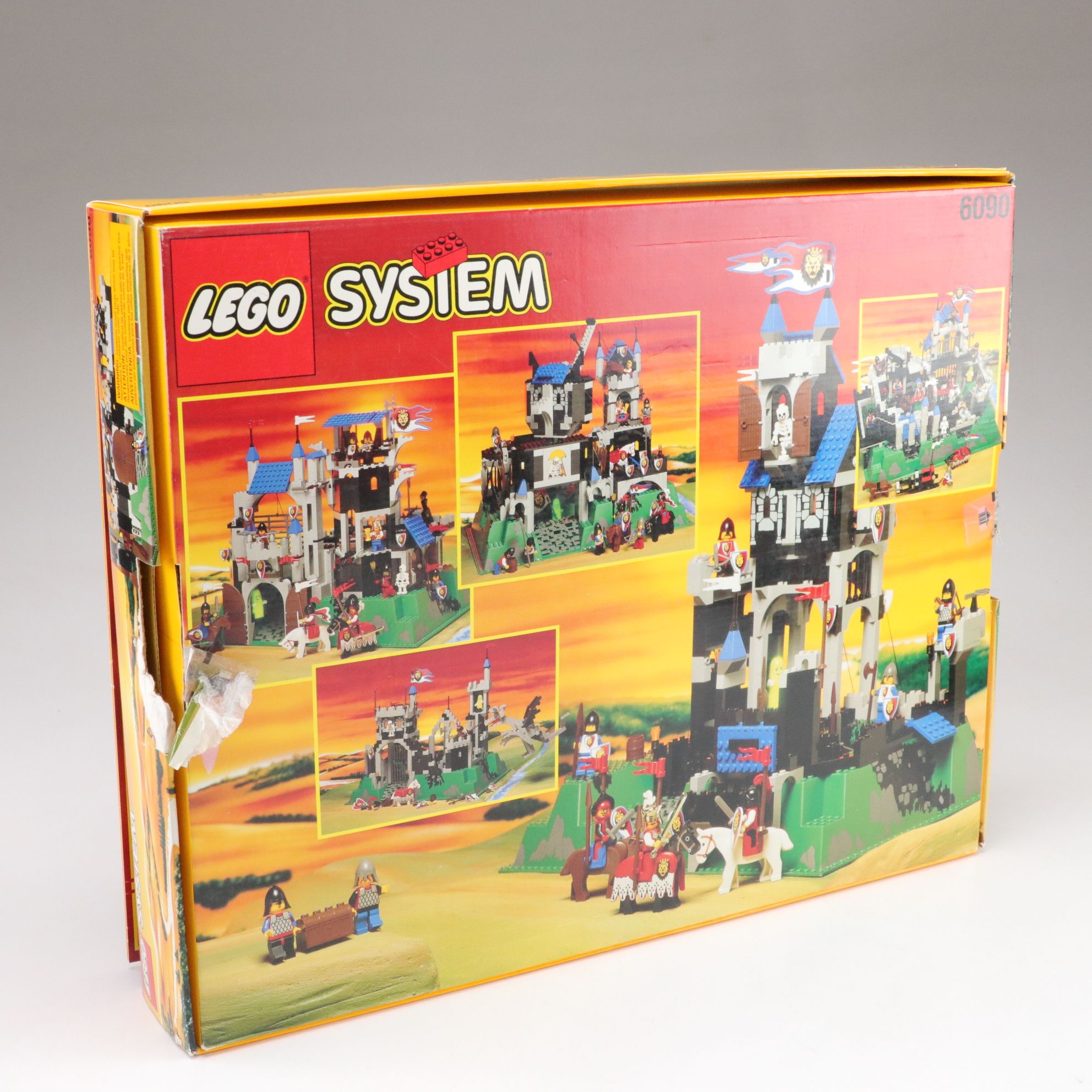 LEGO System "Royal Knights Castle" and "Majisto's Tower" Build Sets, 1990s