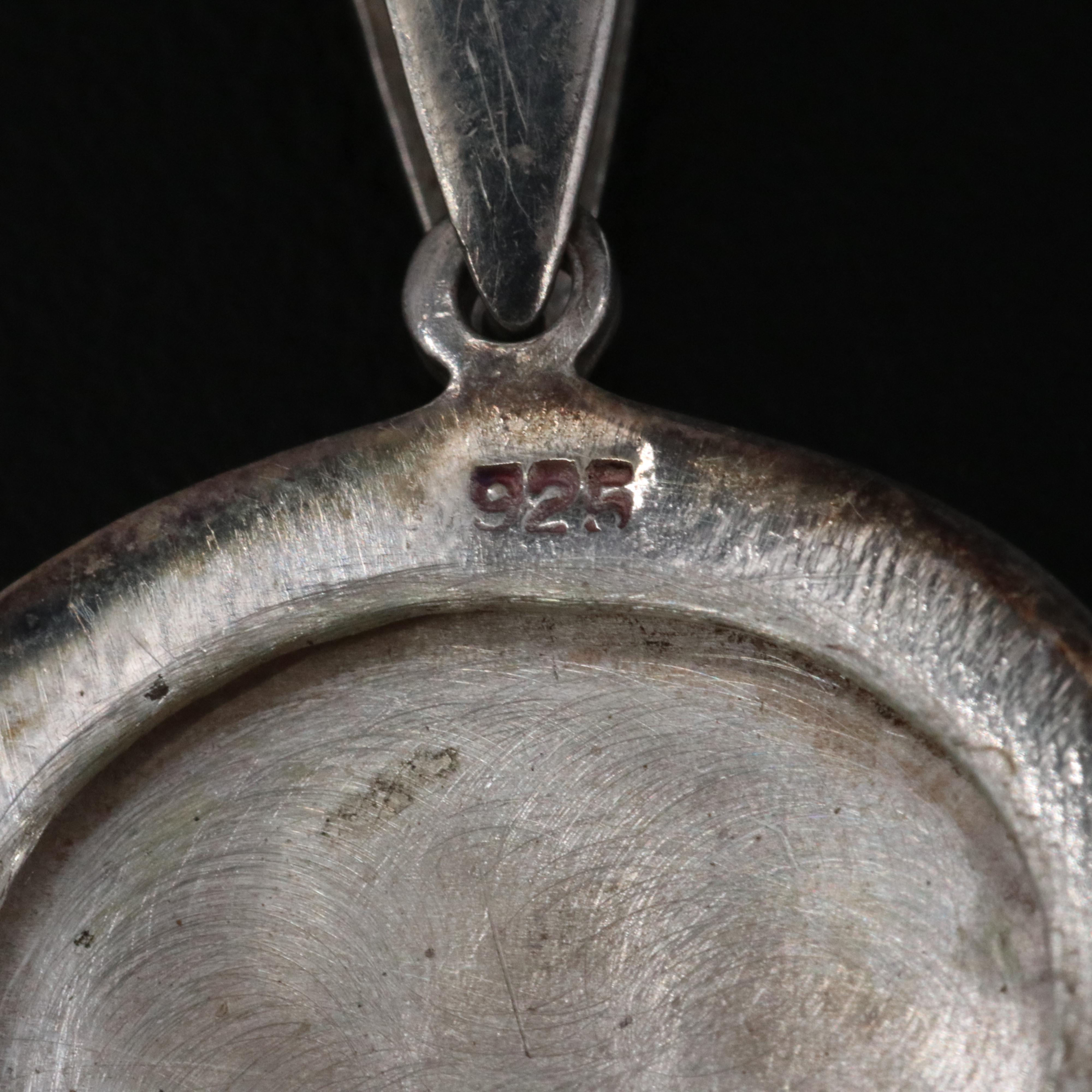 Sterling Horse Locket Necklace