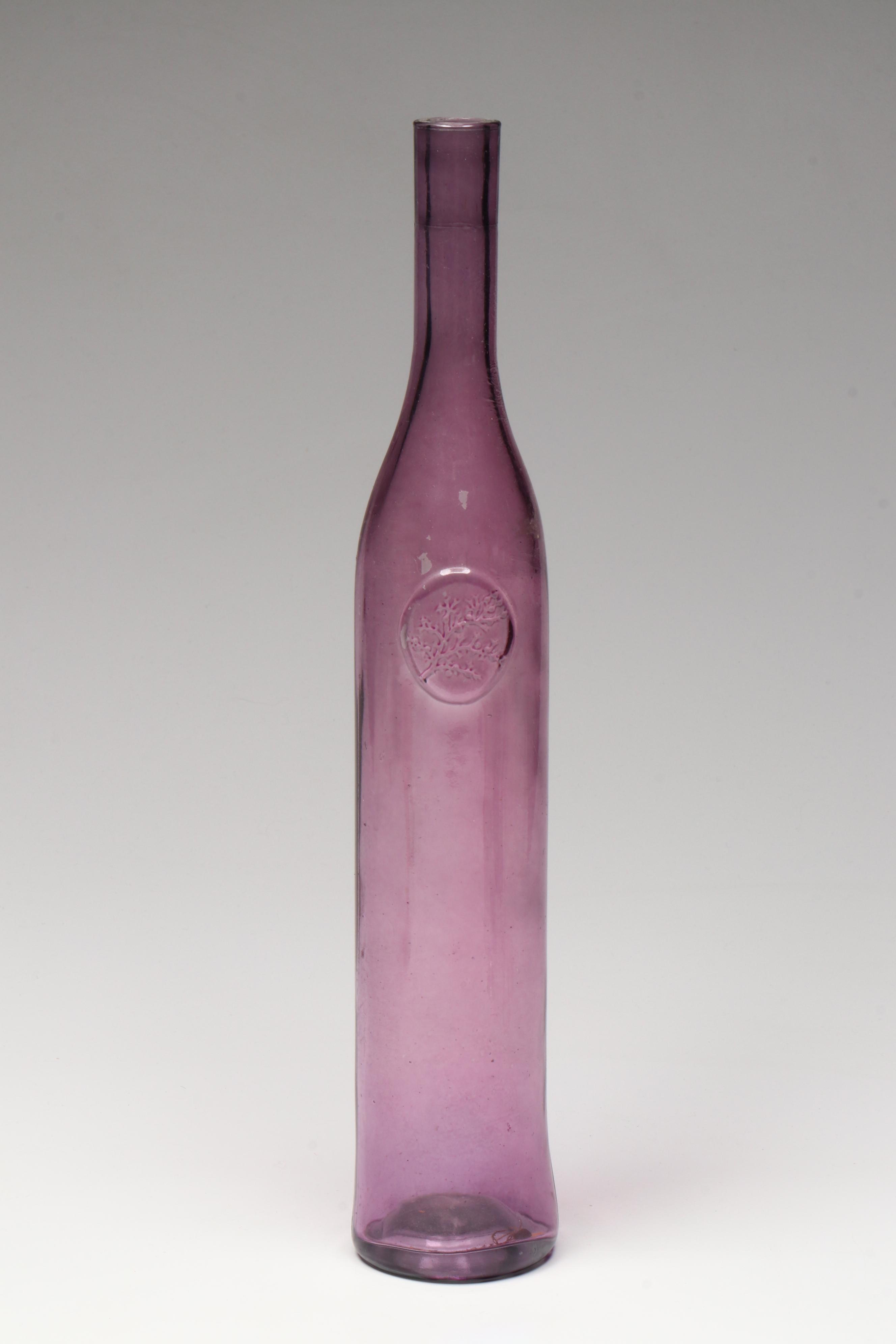 Pilgrim Glass "Cranberry" Bud Vase with Other Pink and Clear Blown Glassware