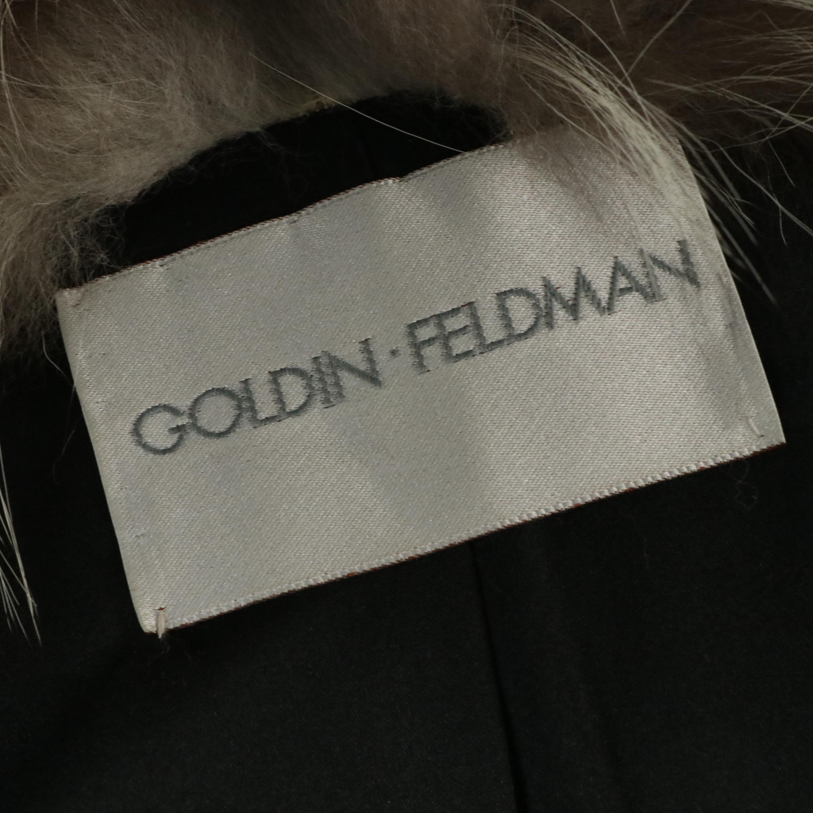 Silver Fox Fur Fox Mid-Length Coat by Goldin Feldman