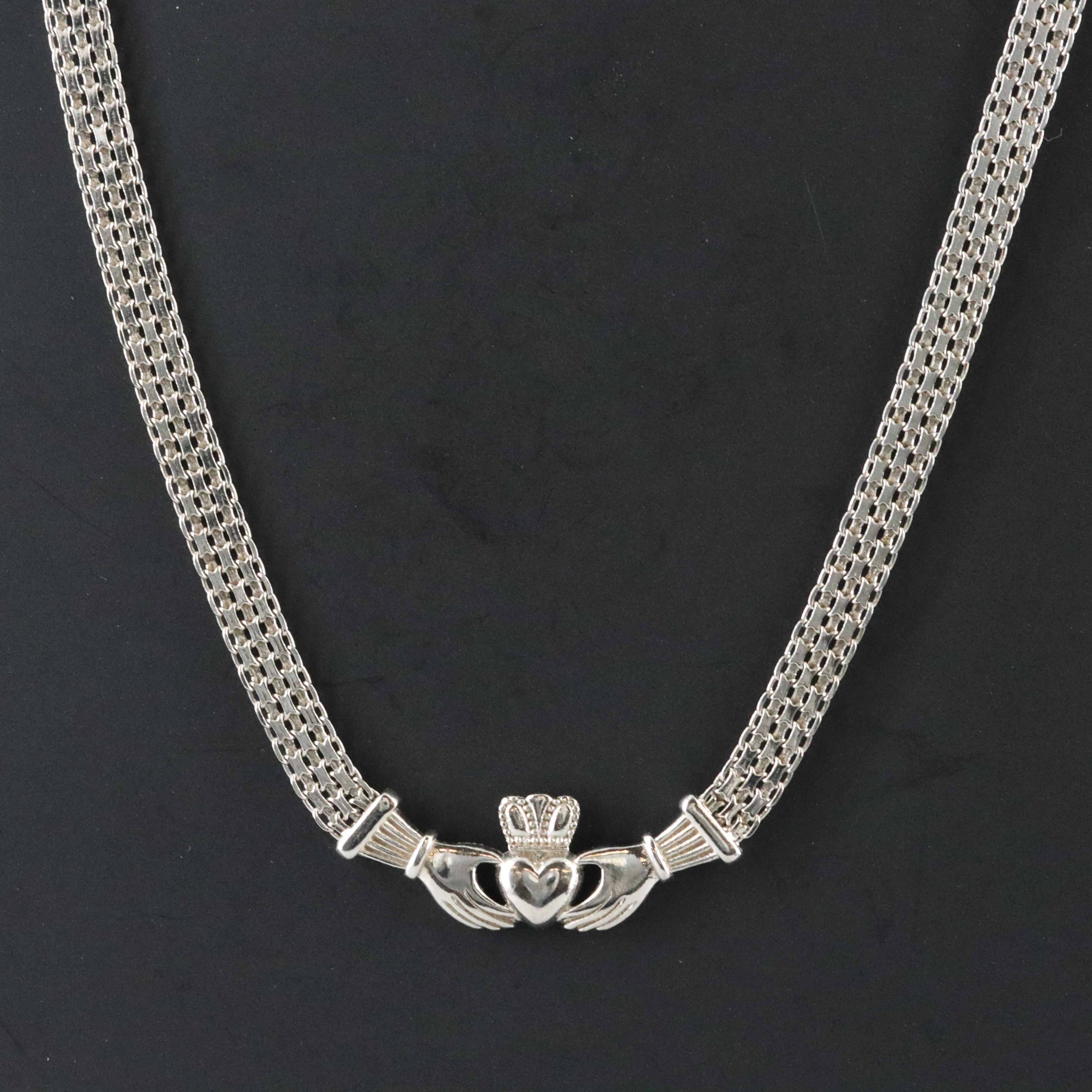 Sterling Claddagh Necklace