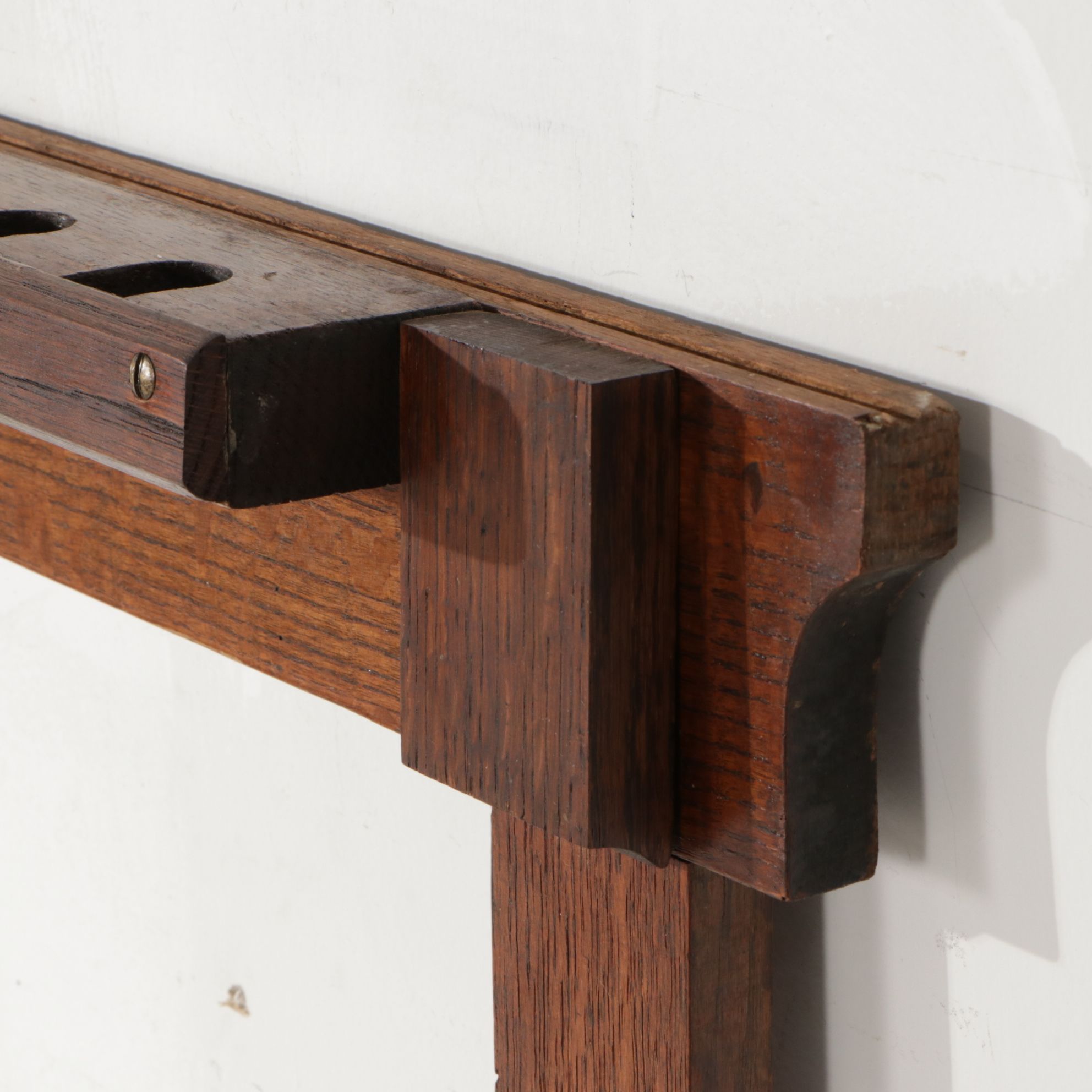 Brunswick-Balke-Collender Pool Cue Wall Rack