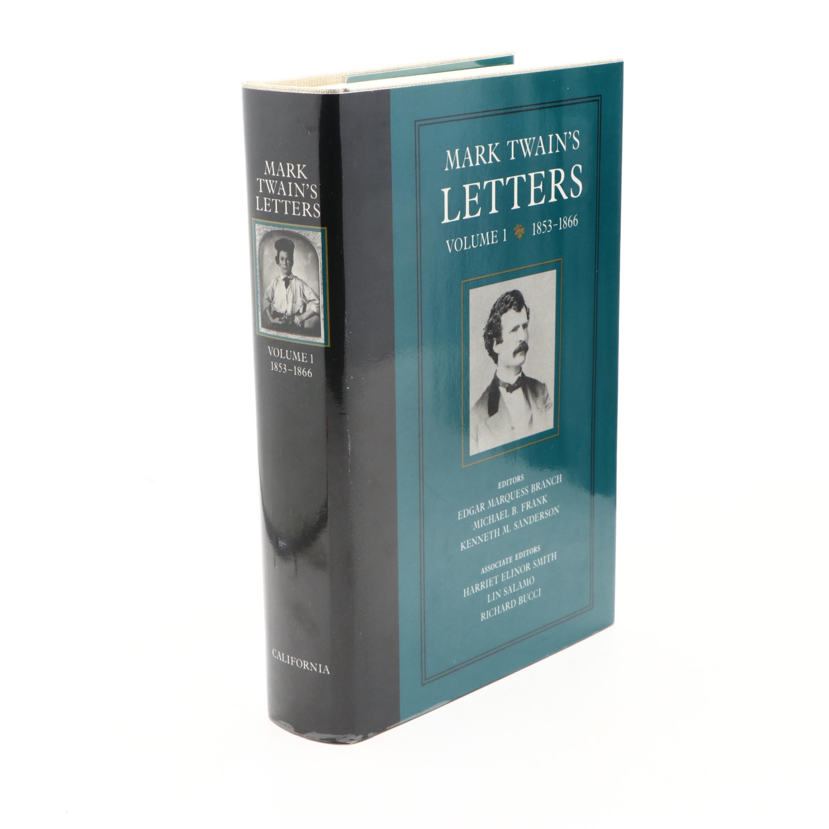 "Mark Twain's Letters" Six-Volume Set by Michael B. Frank