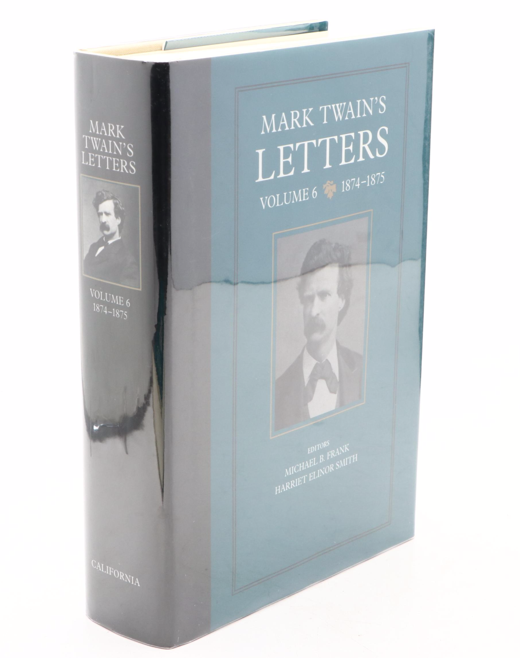 "Mark Twain's Letters" Six-Volume Set by Michael B. Frank