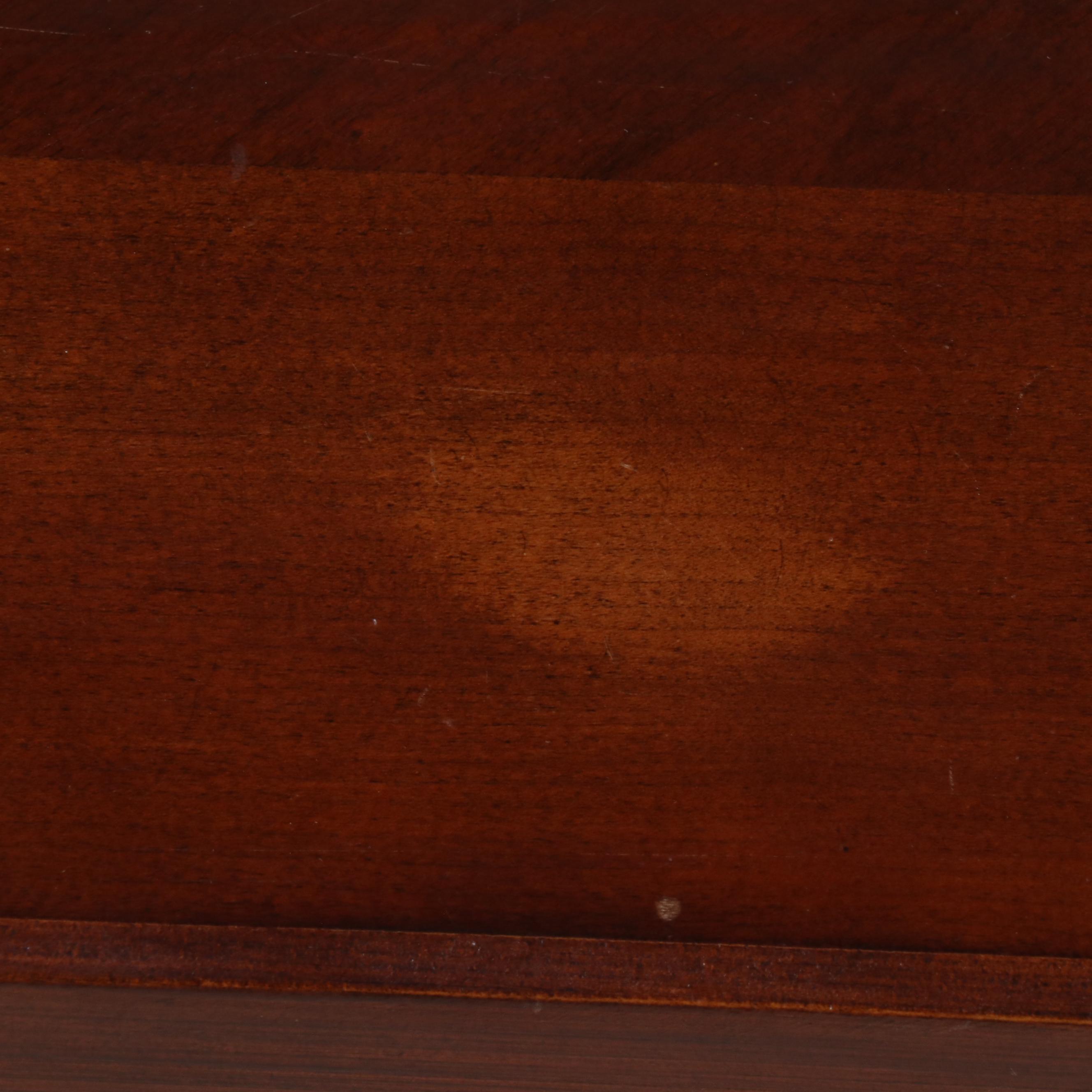 Contemporary Mission Style Cherry Finish Coffee Table with Drawer