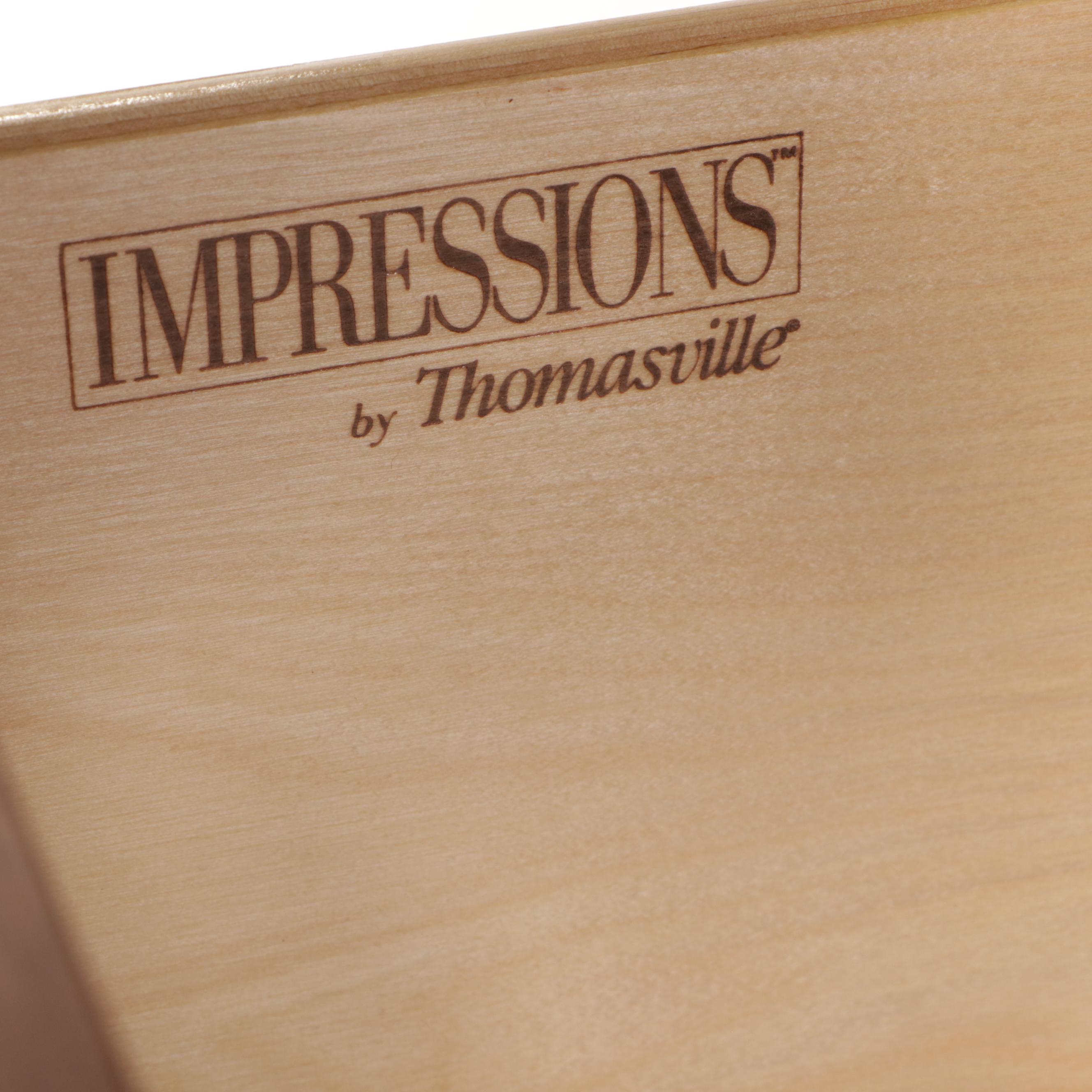 Impressions by Thomasville Louis Philippe Style Cherry Chest of Drawers