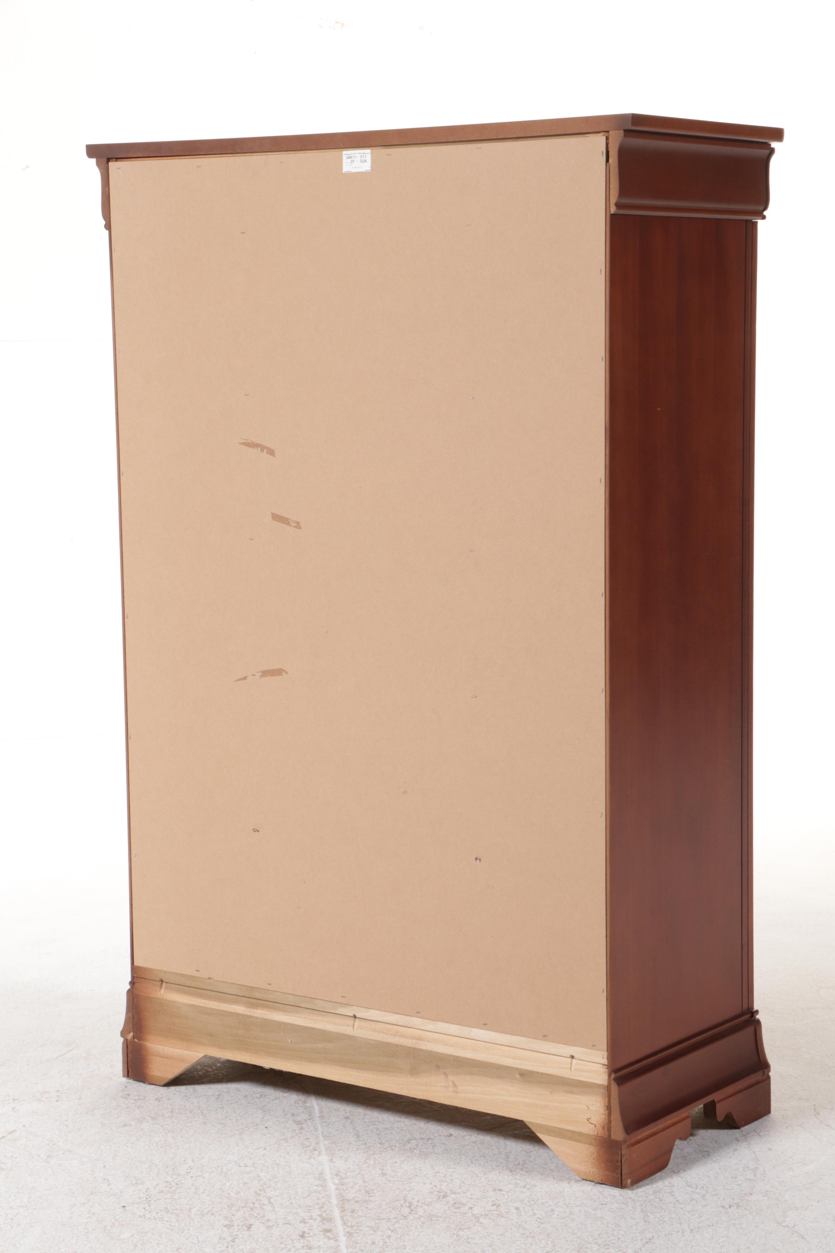 Impressions by Thomasville Louis Philippe Style Cherry Chest of Drawers