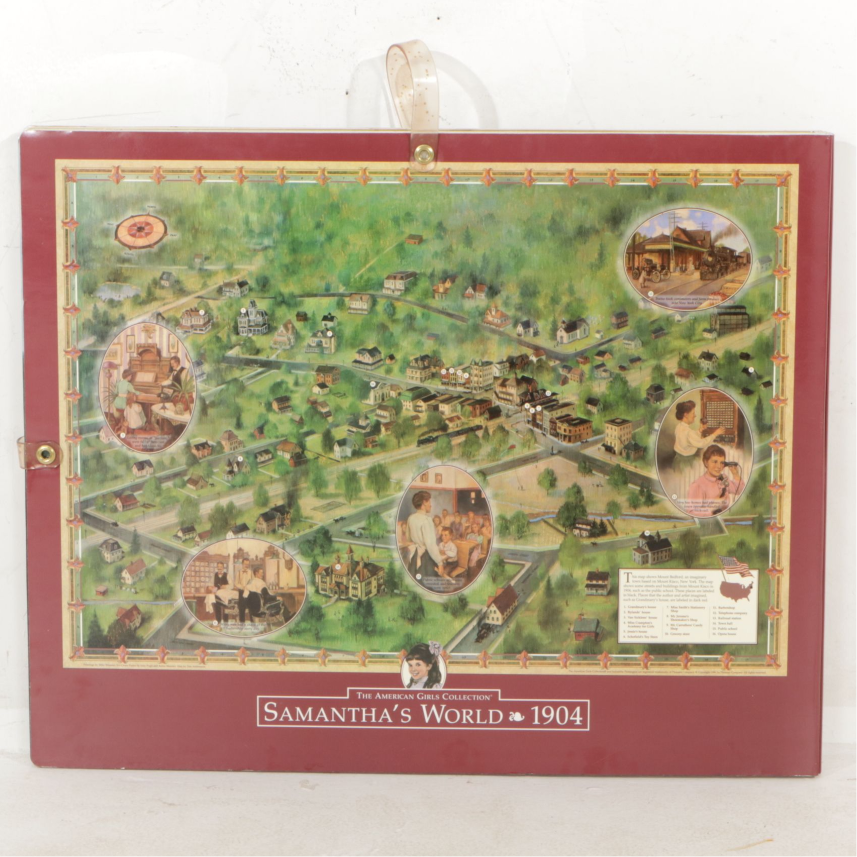 American Girl "Samantha Parkington" Scenes and Settings Backgrounds