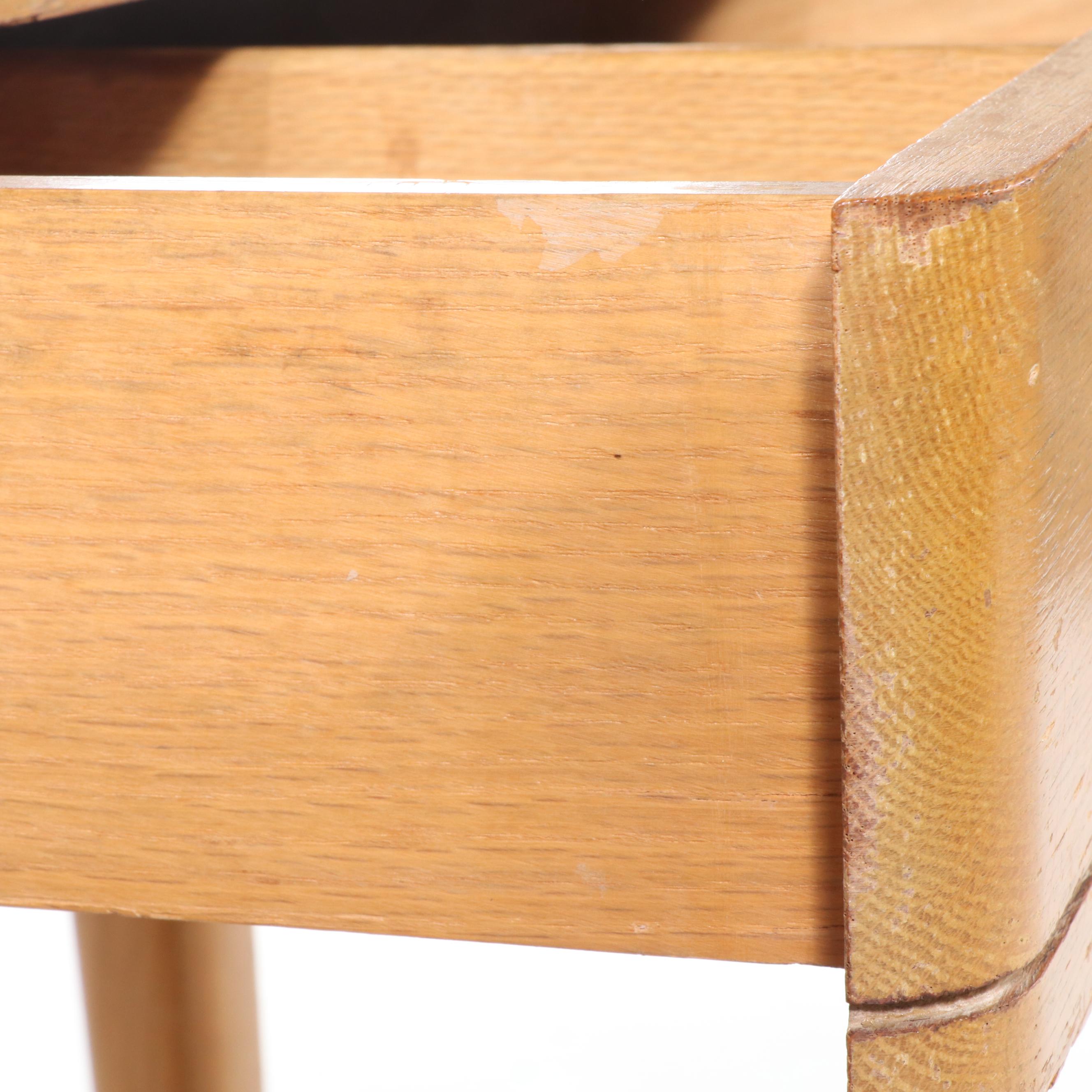 Huntington Chair Corporation Mid Century Modern Style Maple Desk and Chair