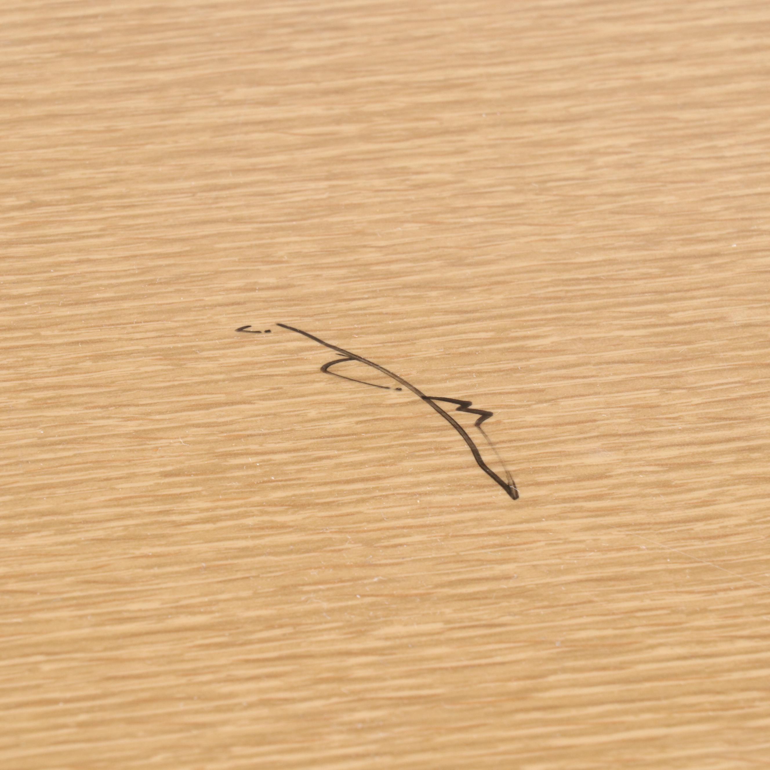 Huntington Chair Corporation Mid Century Modern Style Maple Desk and Chair