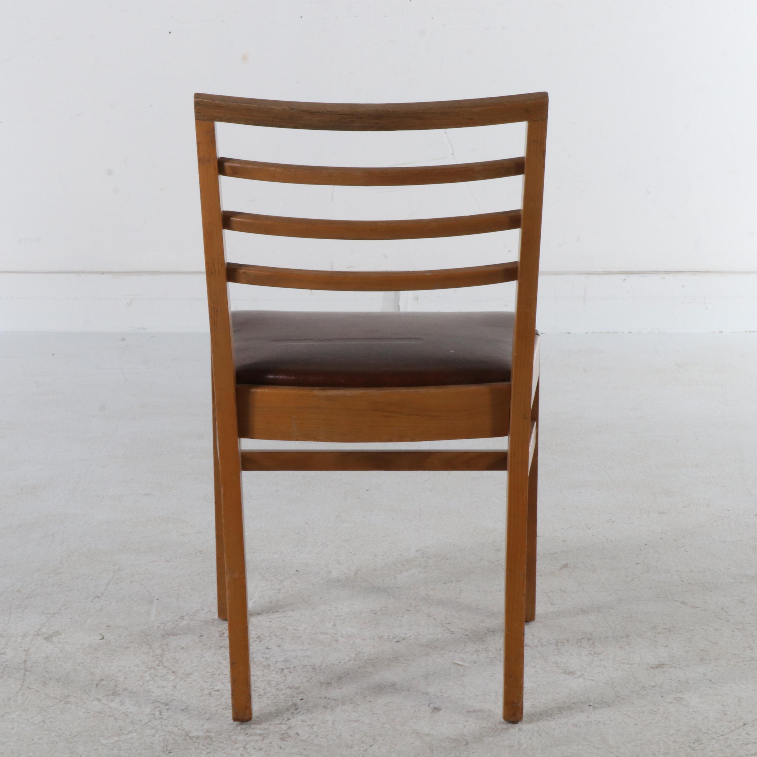 Huntington Chair Corporation Mid Century Modern Style Maple Desk and Chair