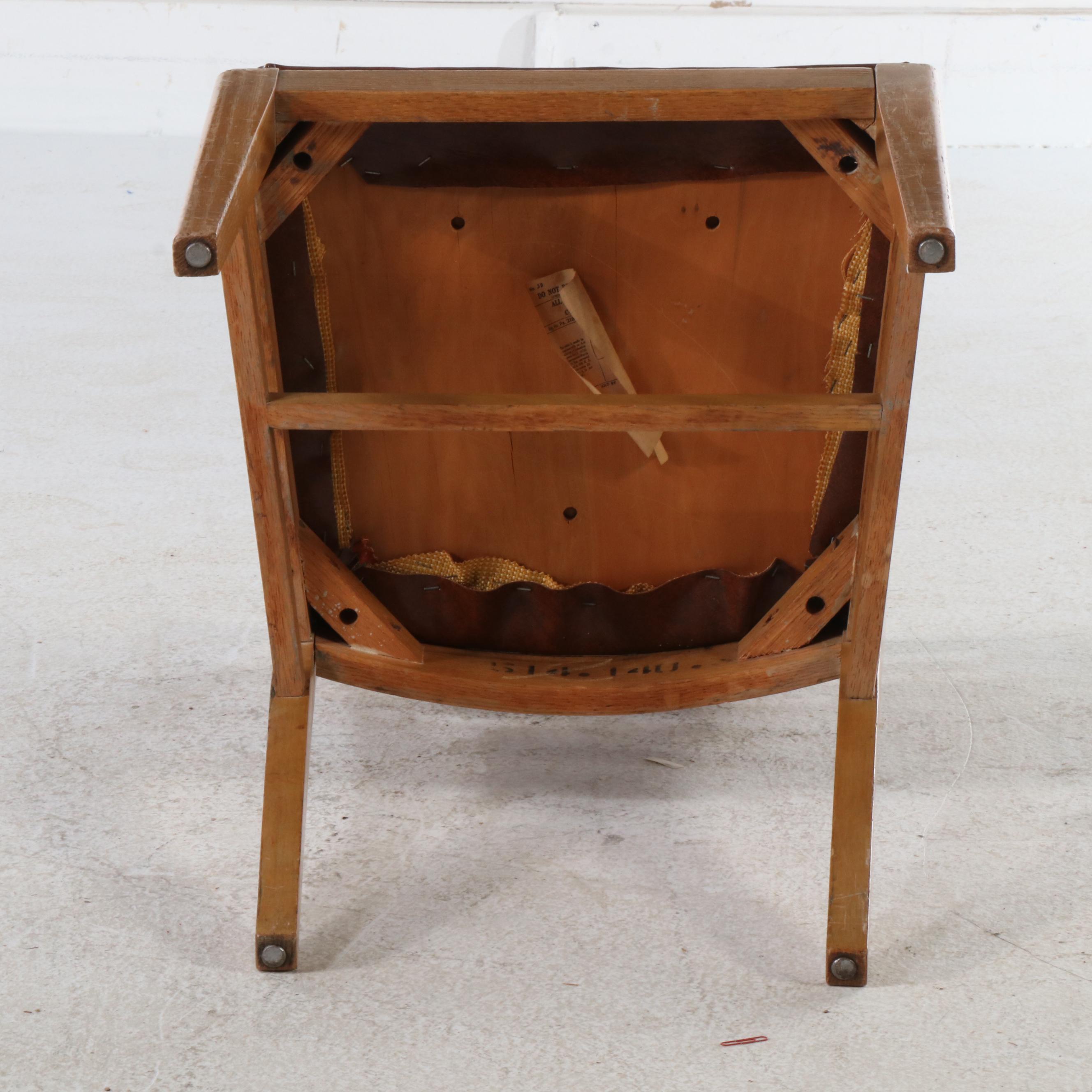 Huntington Chair Corporation Mid Century Modern Style Maple Desk and Chair