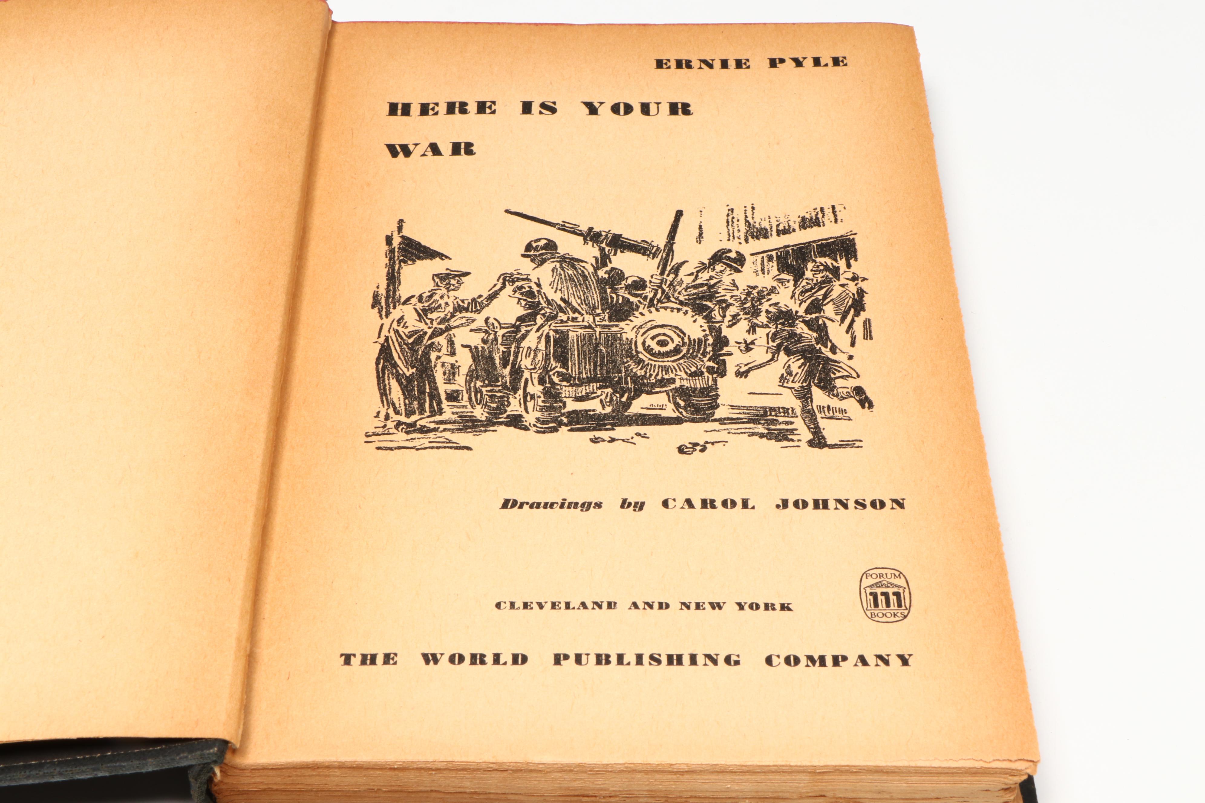 Signed "All the Way to Berlin" by James Megellas and Other Military Books