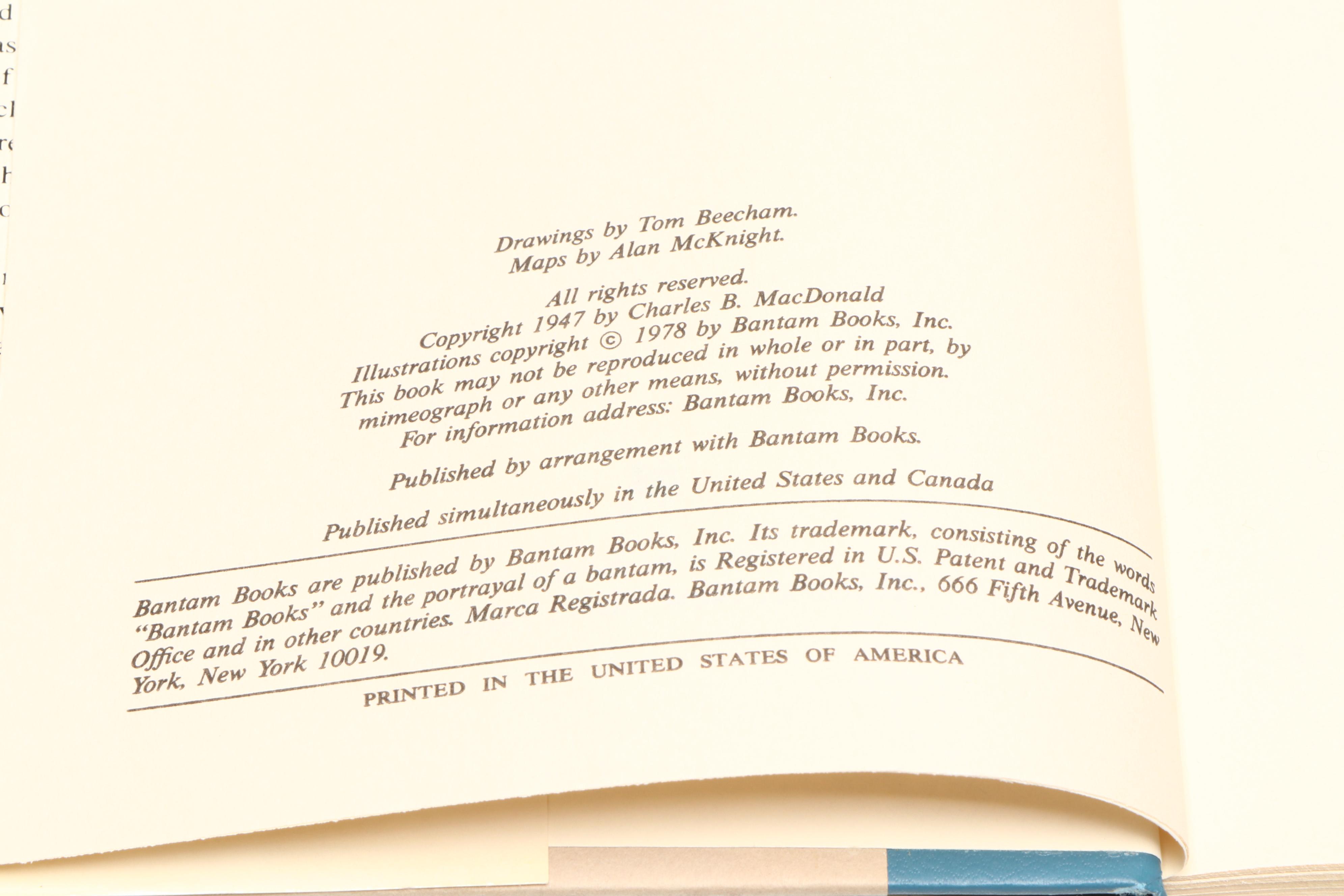 Signed "All the Way to Berlin" by James Megellas and Other Military Books