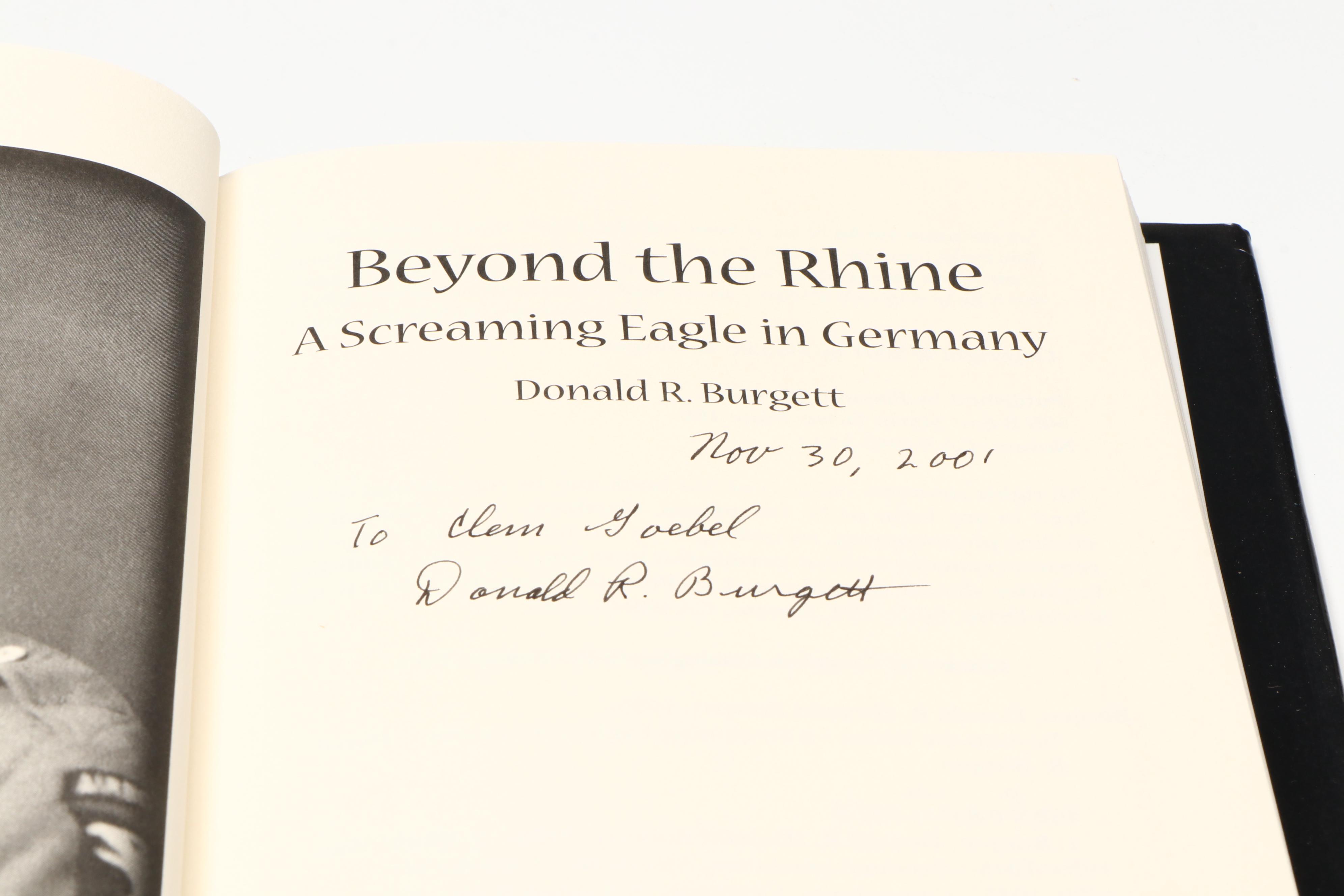 Signed "All the Way to Berlin" by James Megellas and Other Military Books