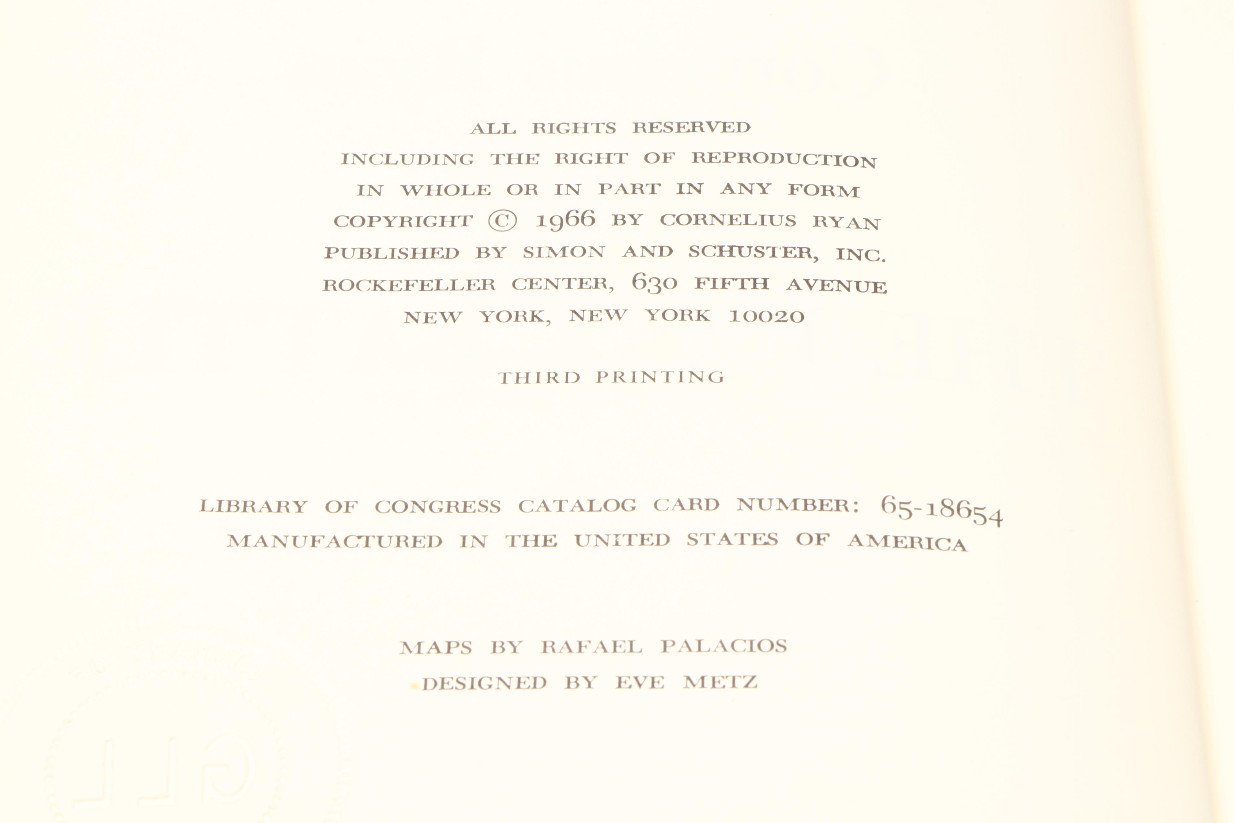 Signed "All the Way to Berlin" by James Megellas and Other Military Books