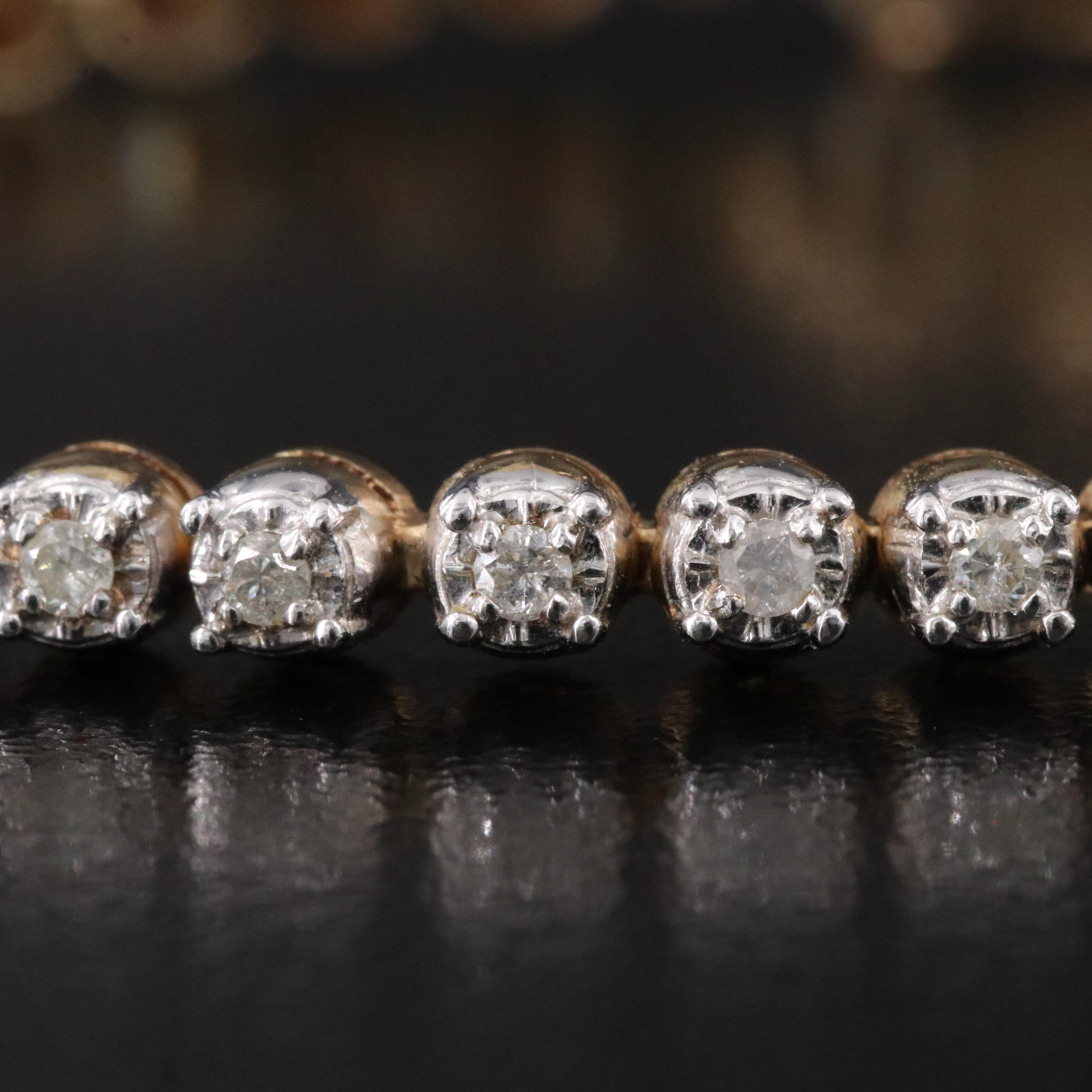 14K 0.96 CTW Diamond Bracelet