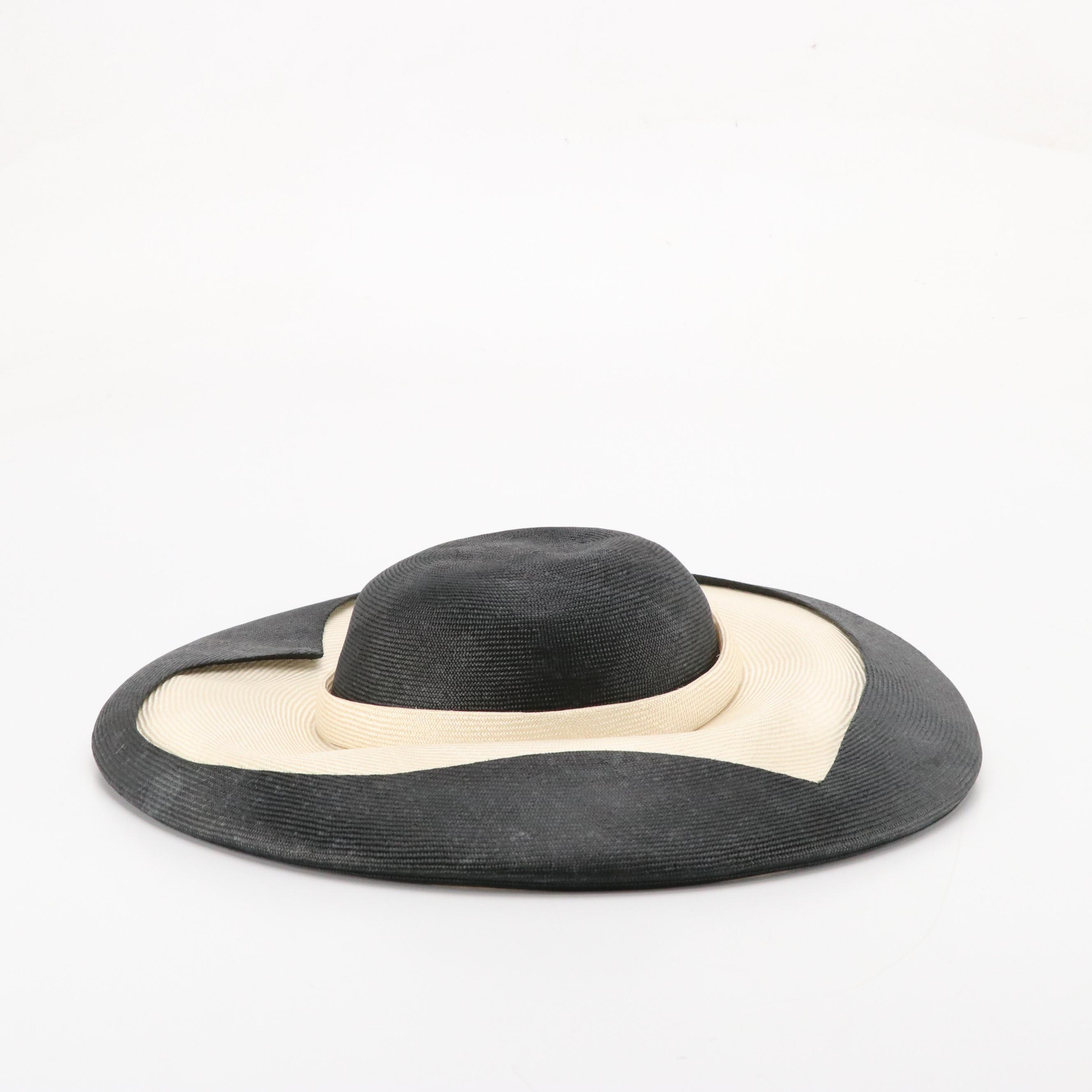 Platter Hat, Breton Hat, and Woven Wide Brim Hats