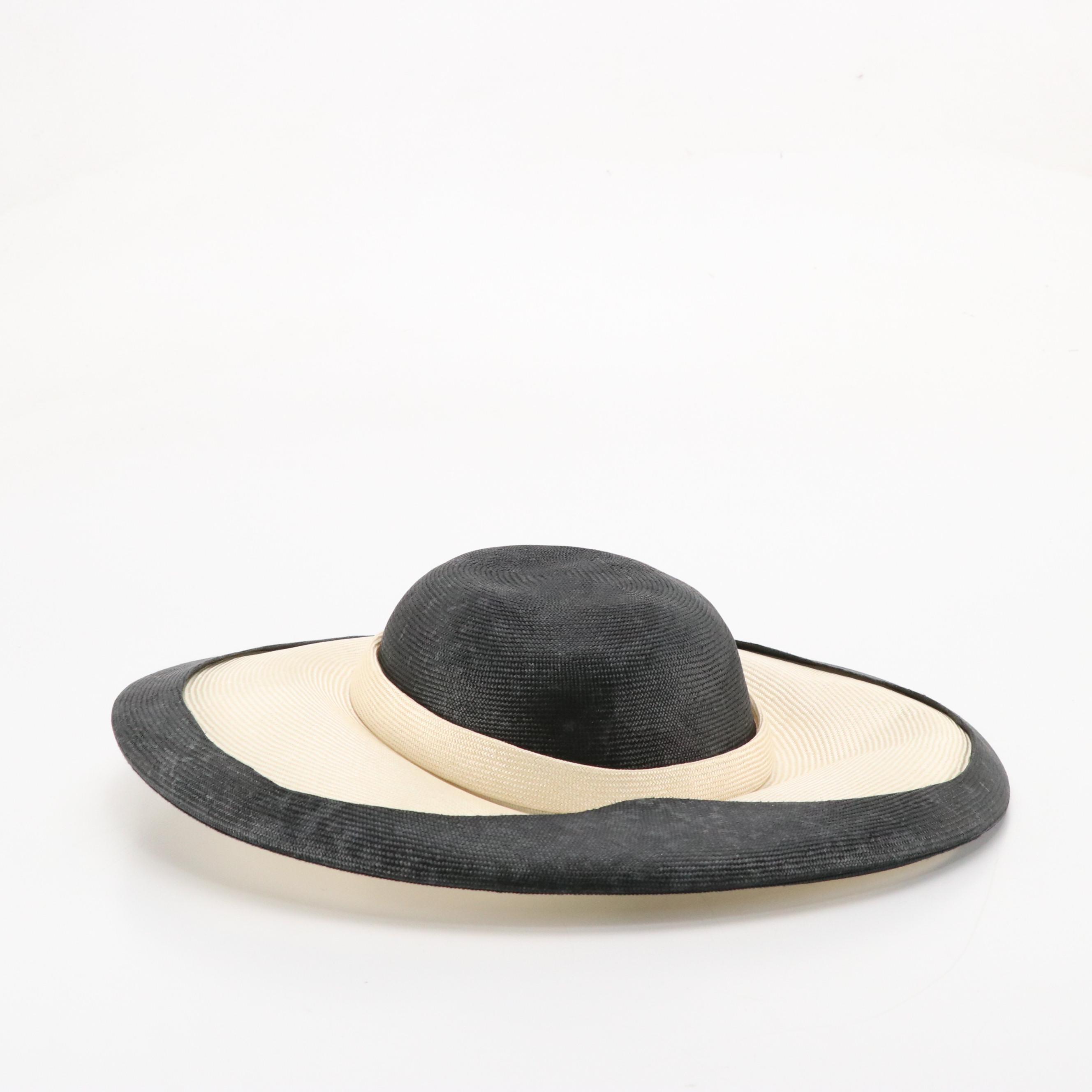 Platter Hat, Breton Hat, and Woven Wide Brim Hats