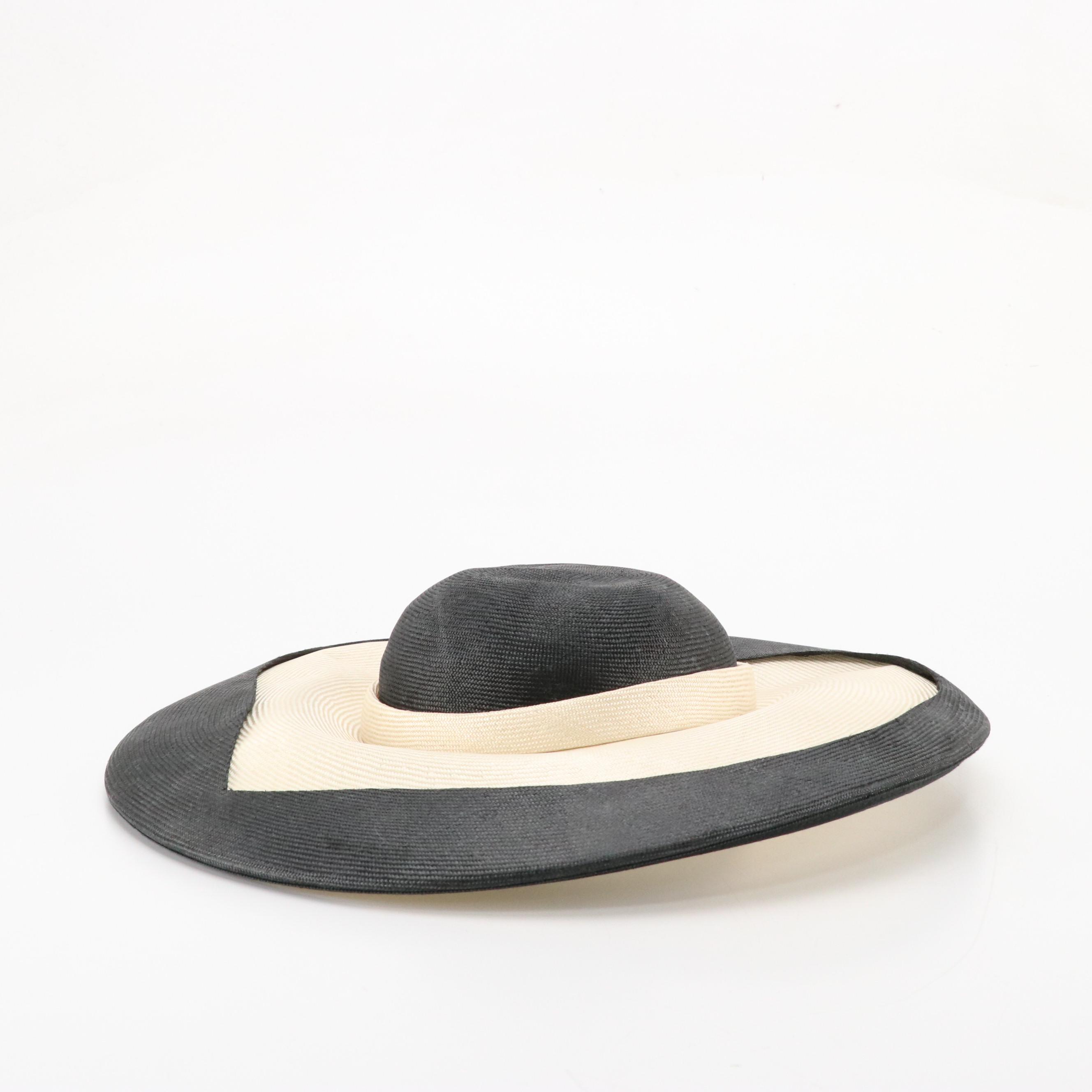 Platter Hat, Breton Hat, and Woven Wide Brim Hats