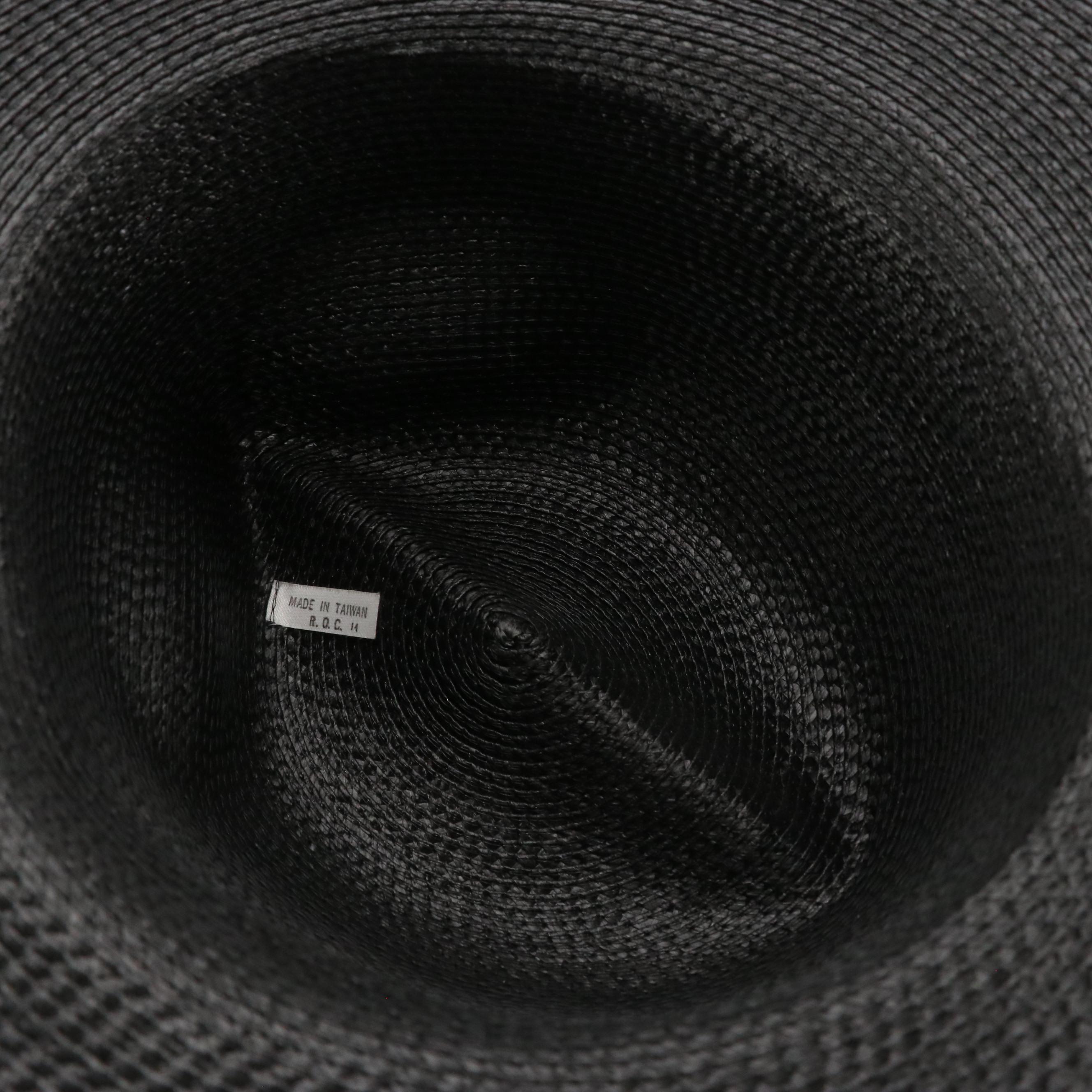 Platter Hat, Breton Hat, and Woven Wide Brim Hats