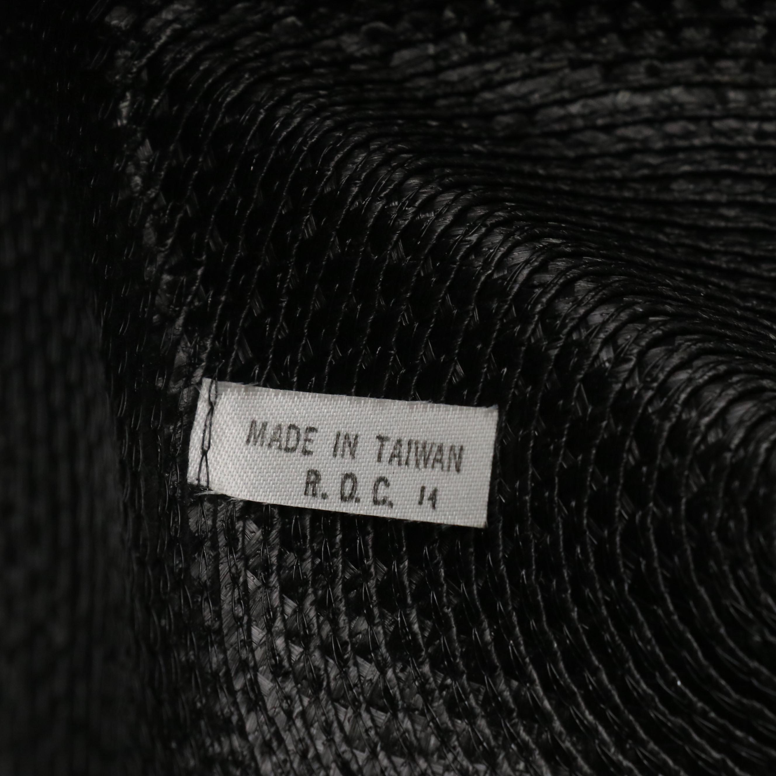 Platter Hat, Breton Hat, and Woven Wide Brim Hats