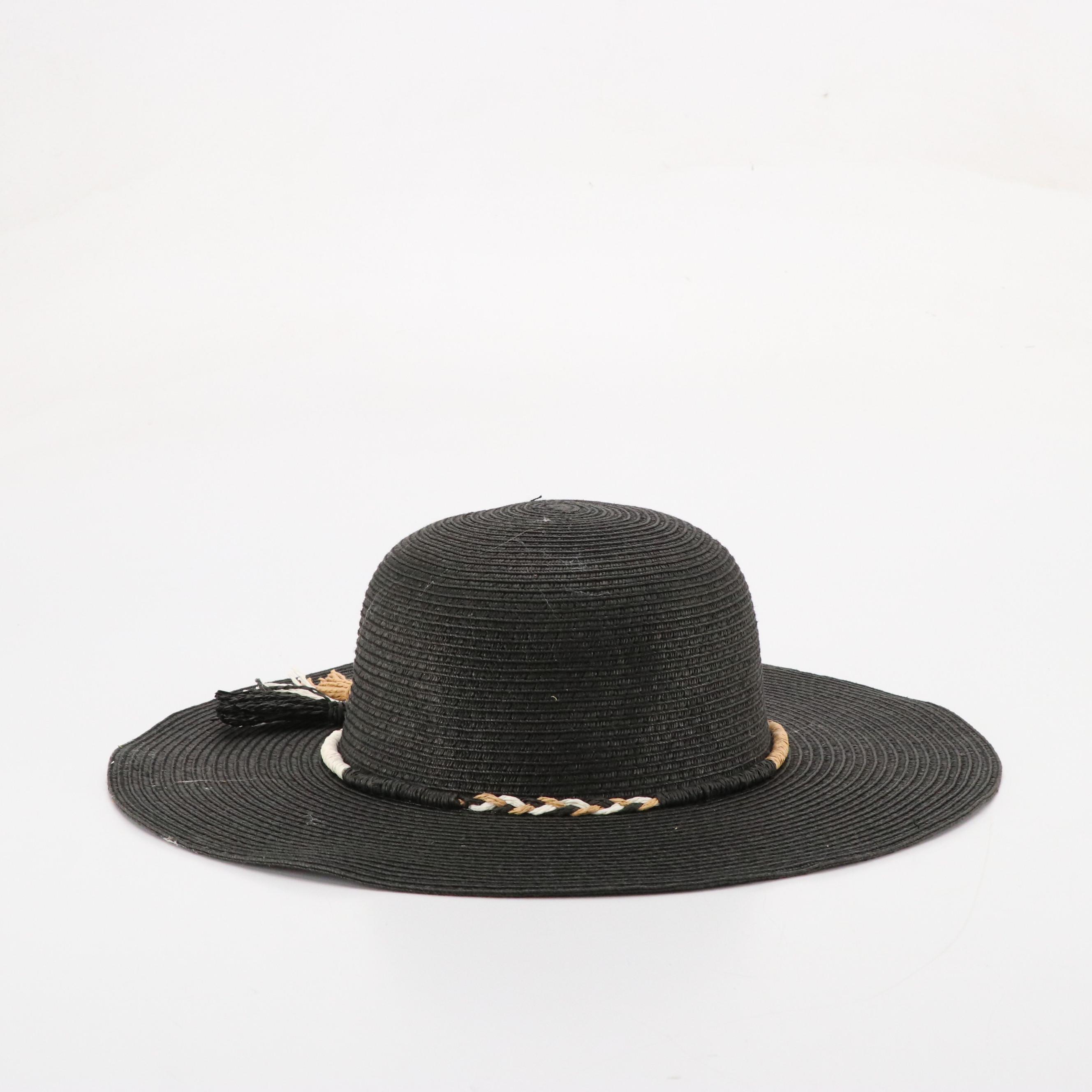 Platter Hat, Breton Hat, and Woven Wide Brim Hats