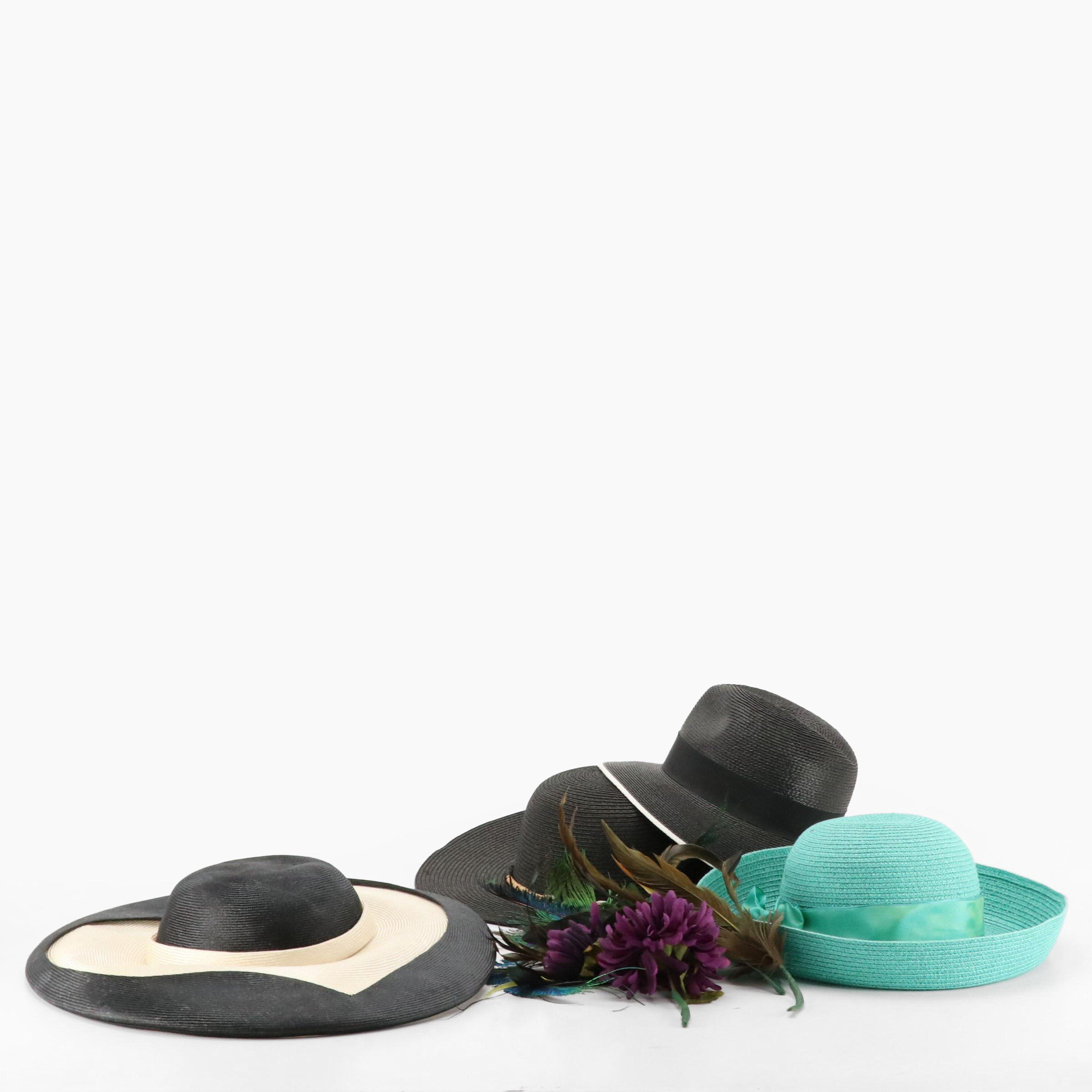 Platter Hat, Breton Hat, and Woven Wide Brim Hats