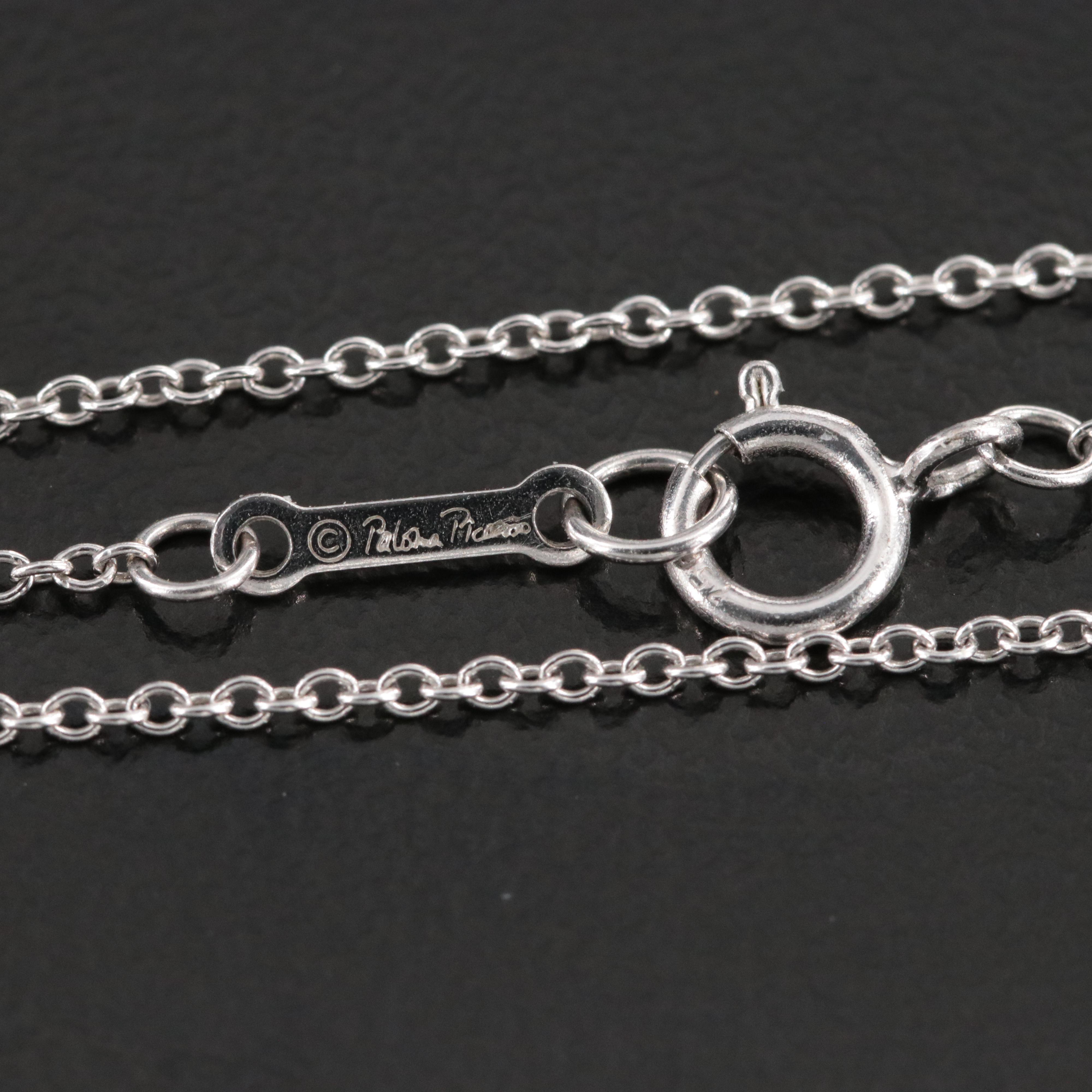 Paloma Picasso for Tiffany & Co. 18K Diamond Heart Necklace