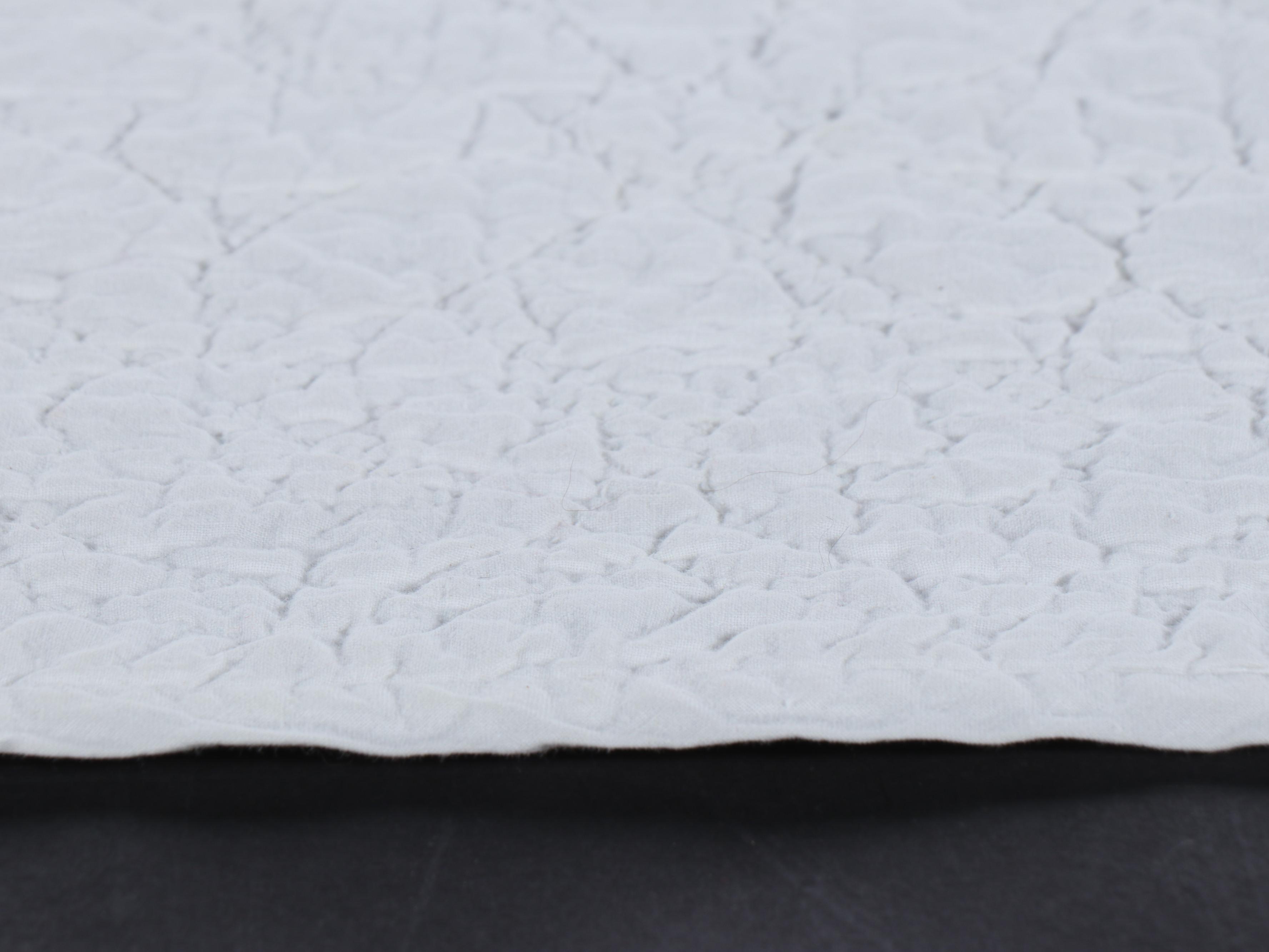 Cross-Stitch Embroidery and Other Red and White Cotton Quilts