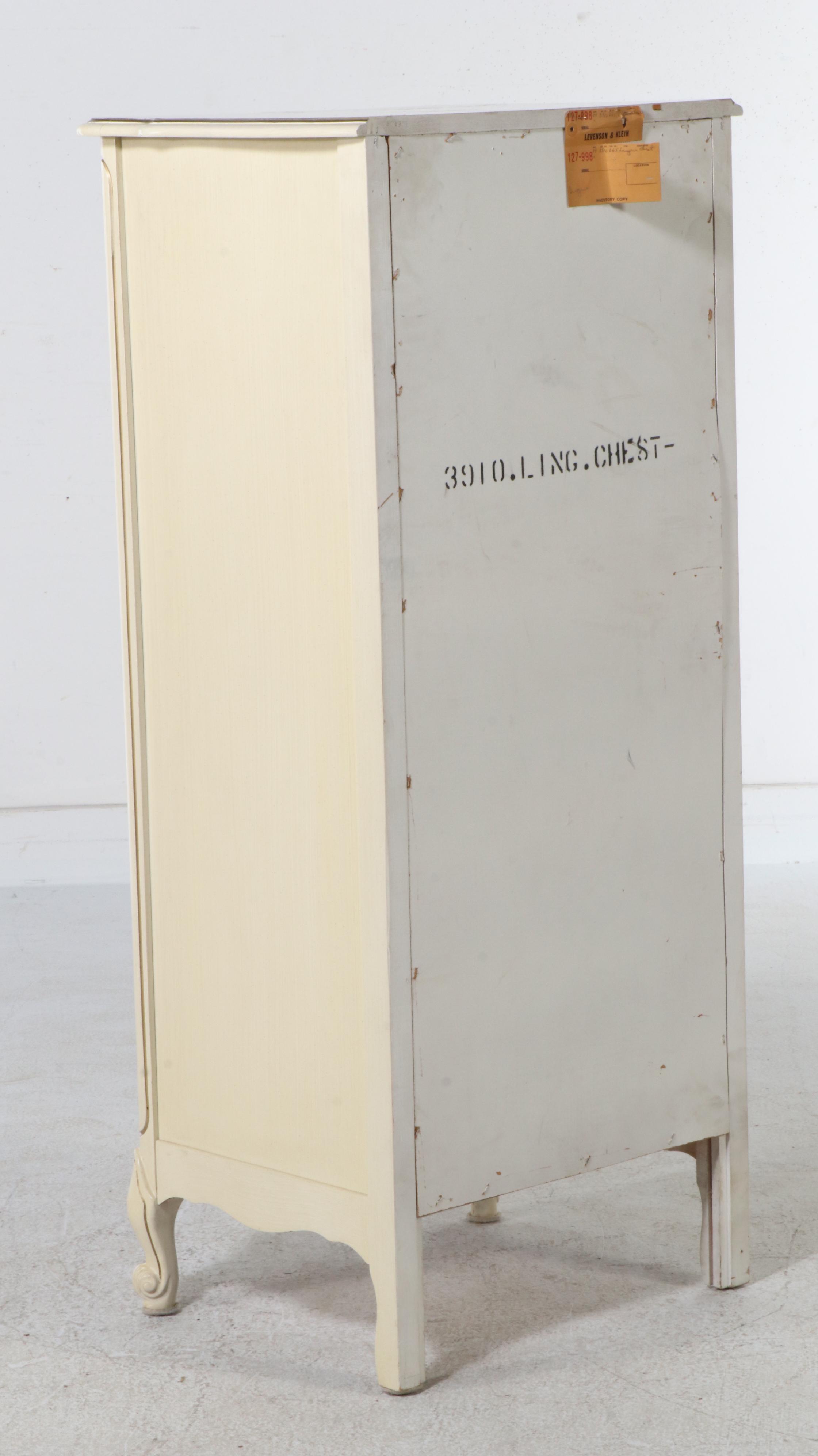 Levenson & Klein French Provincial Style Lingerie Chest and Nightstand