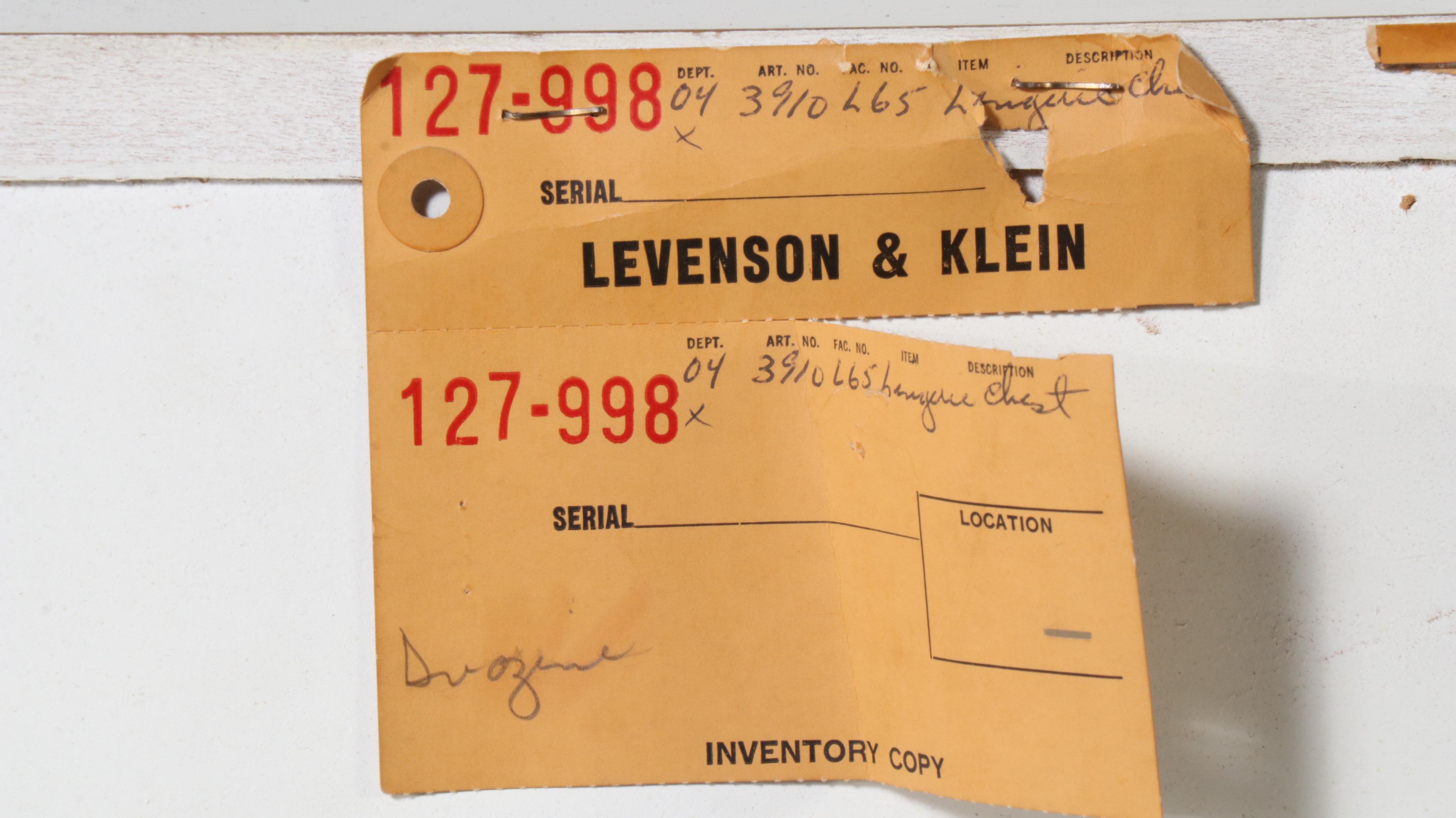 Levenson & Klein French Provincial Style Lingerie Chest and Nightstand