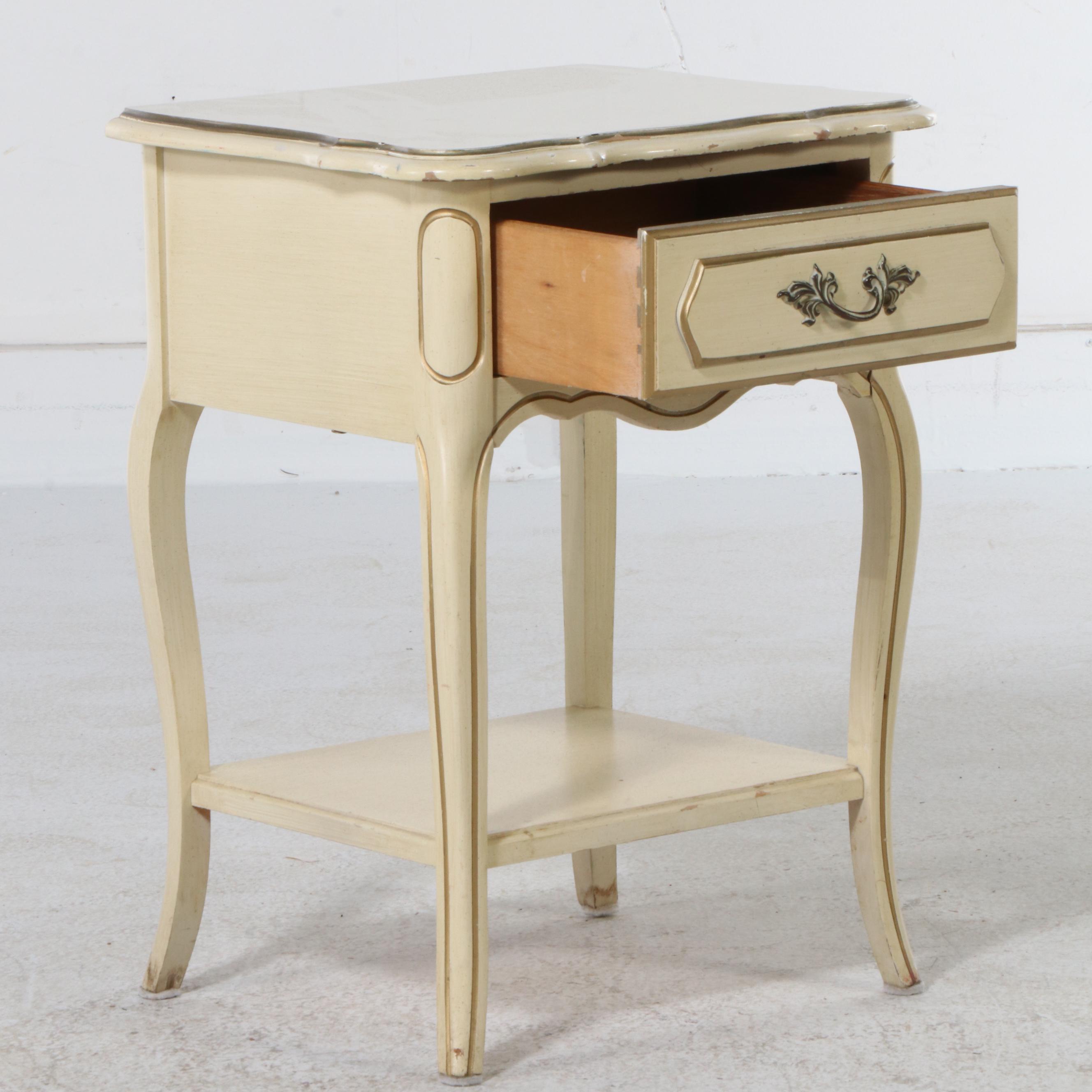 Levenson & Klein French Provincial Style Lingerie Chest and Nightstand