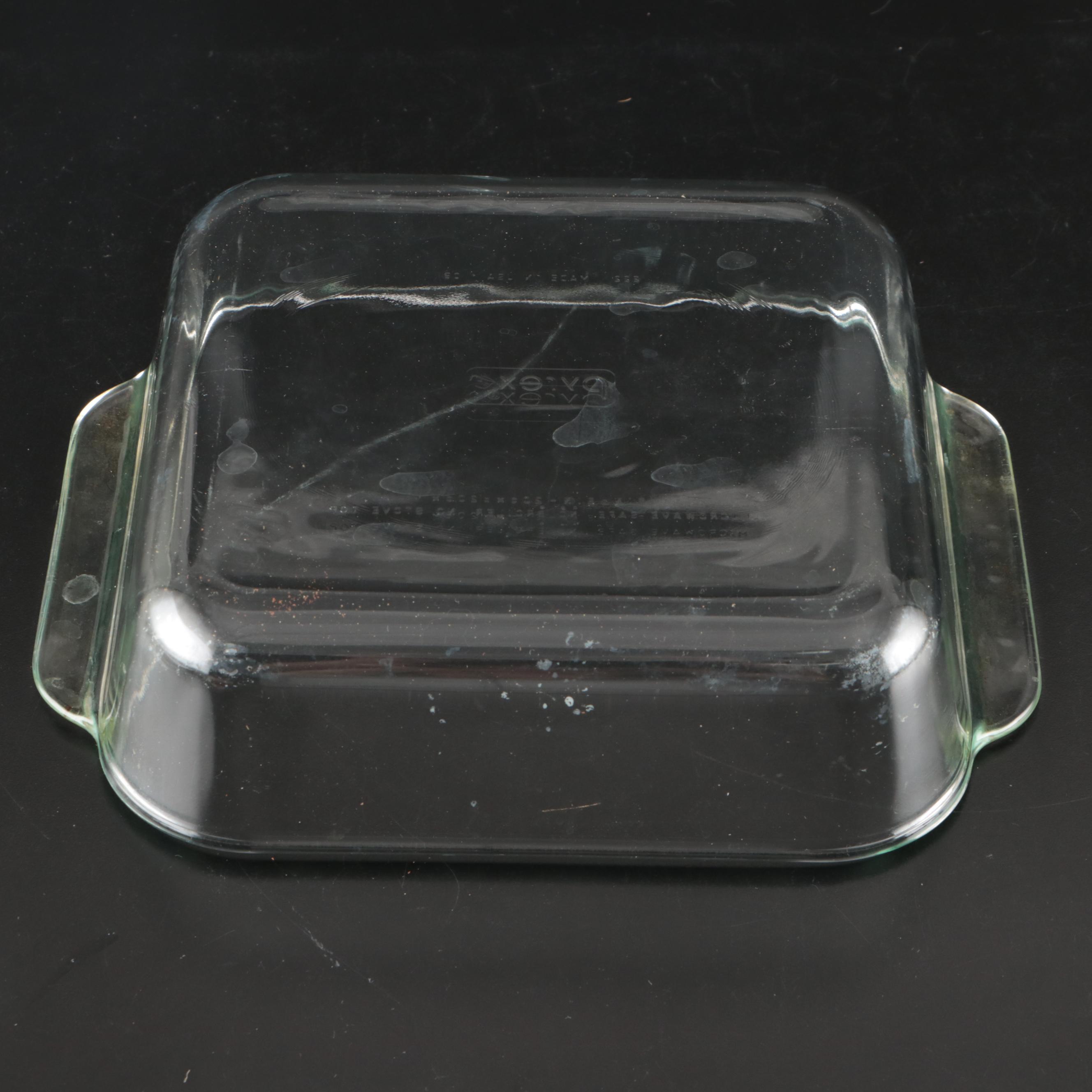 Pyrex Glass Bakeware with Basket Server