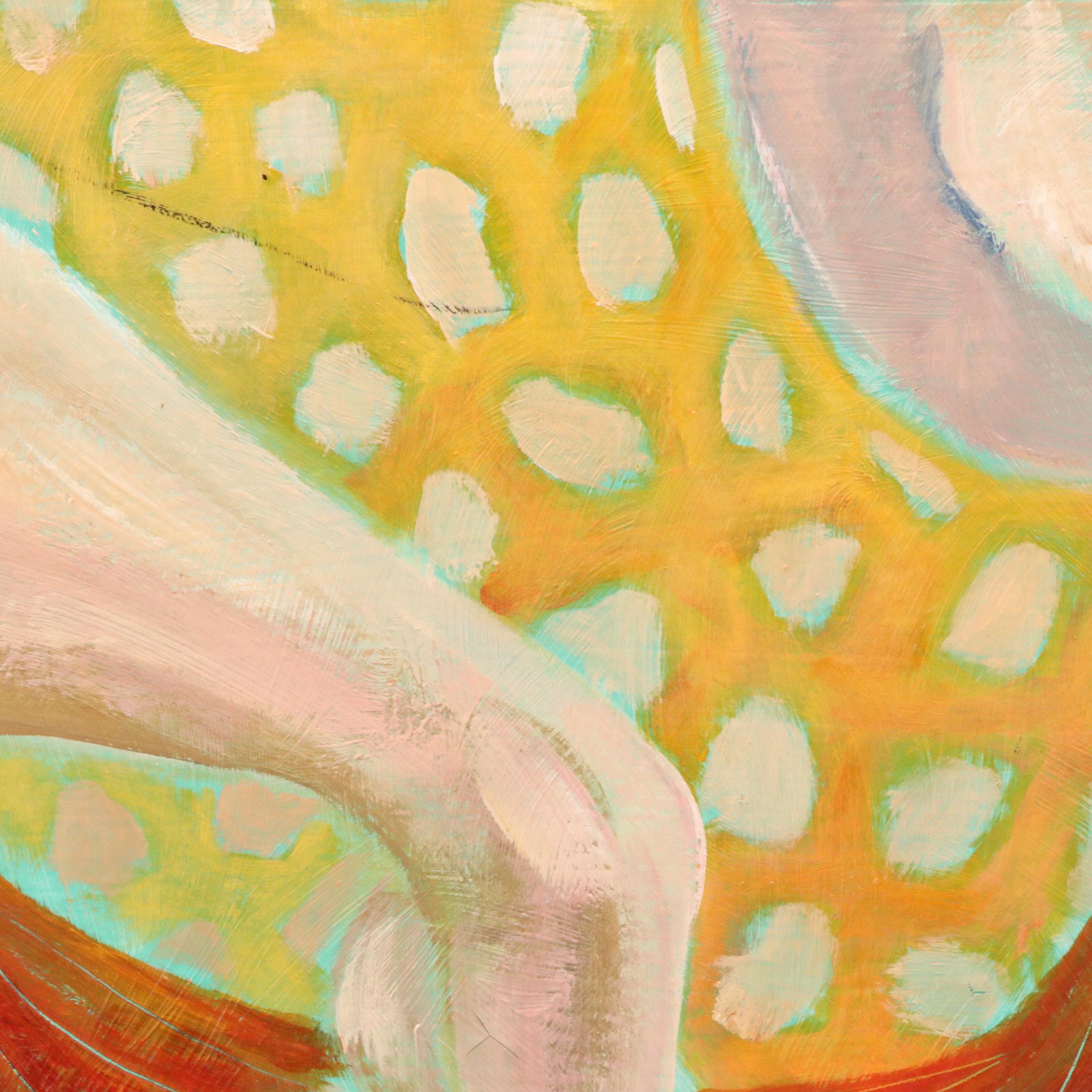 Marek Bohemus Oil Painting "A Man and His Dog II," 21st Century