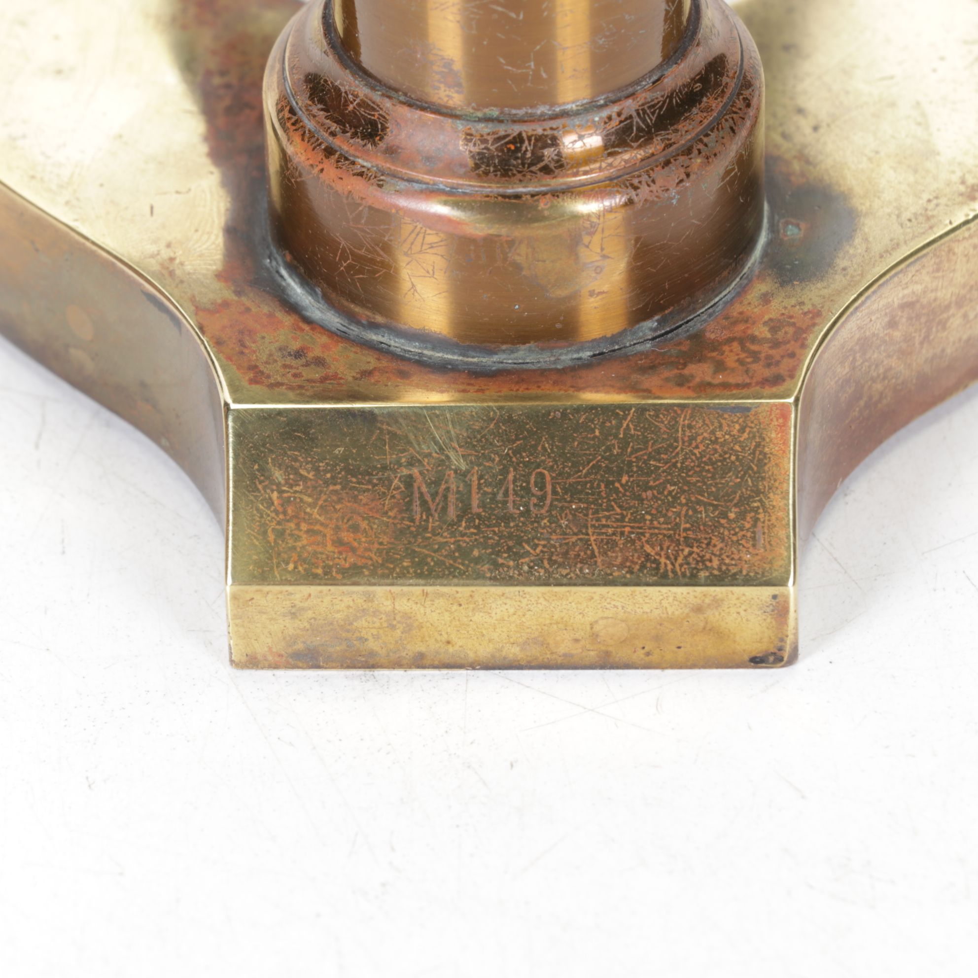 E. Leitz Wetzlar Brass Microscope with Case & Accessories