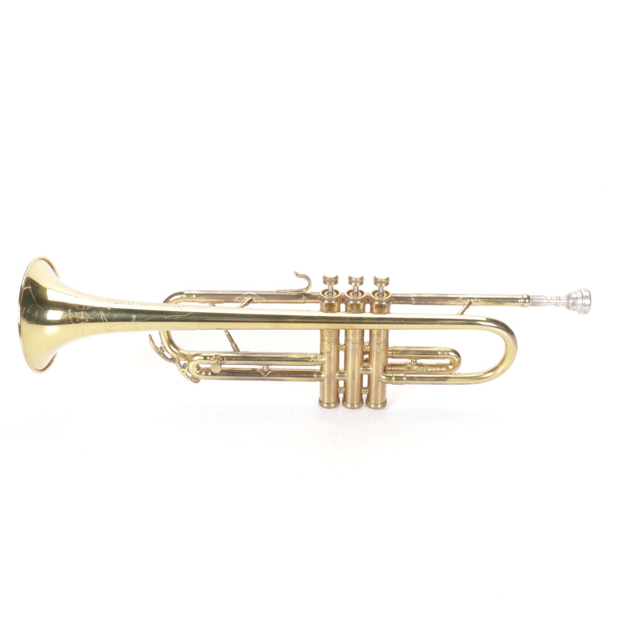 Conn "Pan-American" Trumpet with Case, Mid-20th Century