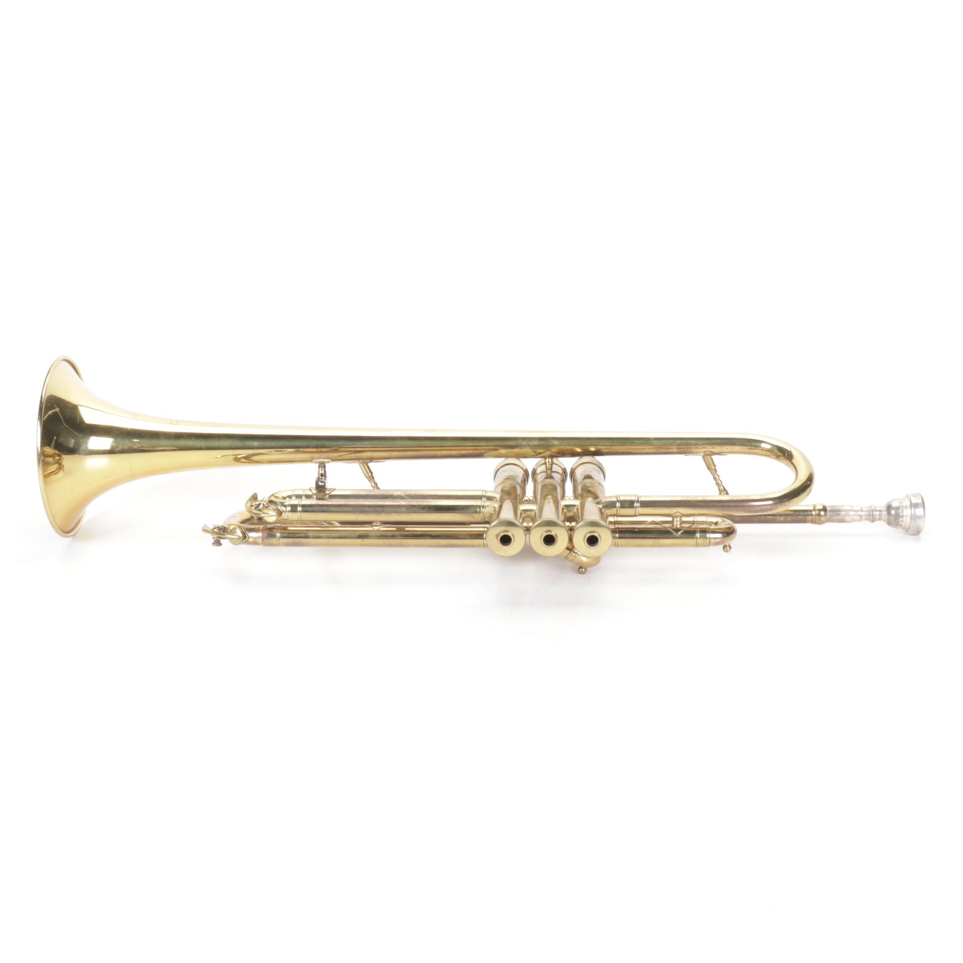 Conn "Pan-American" Trumpet with Case, Mid-20th Century