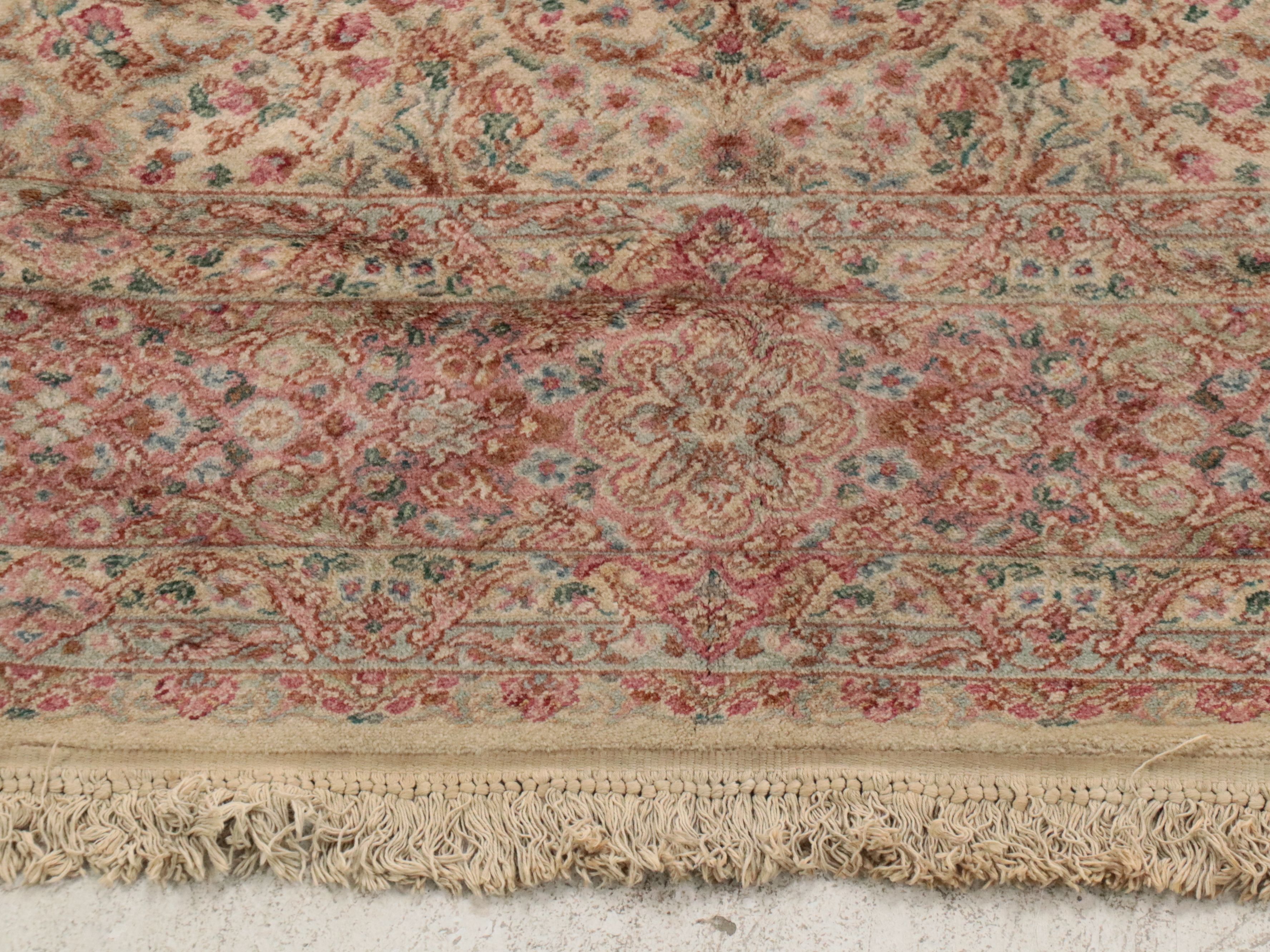 11'4 x 16'4 Machine Made Karastan "Kirman" Room Sized Rug