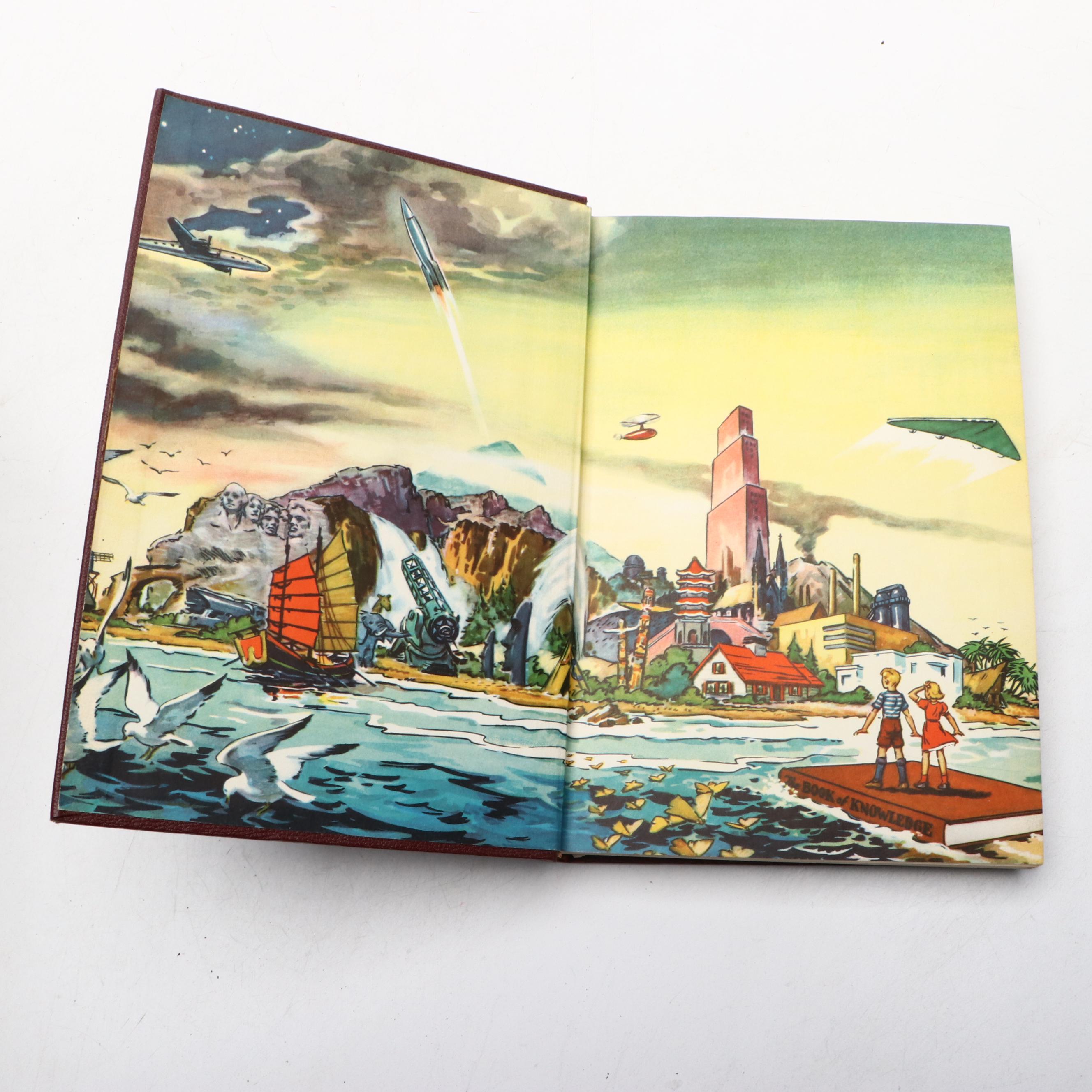 "The Book of Knowledge" Children's Encyclopedia Complete Set, 1955