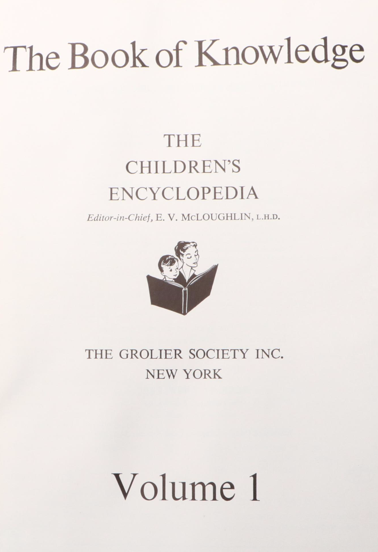 "The Book of Knowledge" Children's Encyclopedia Complete Set, 1955