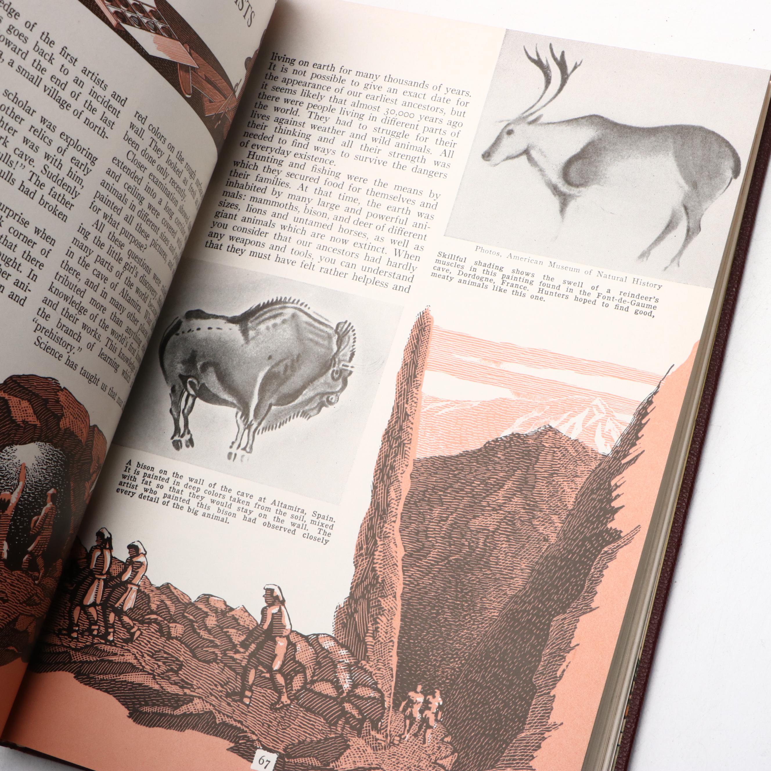 "The Book of Knowledge" Children's Encyclopedia Complete Set, 1955