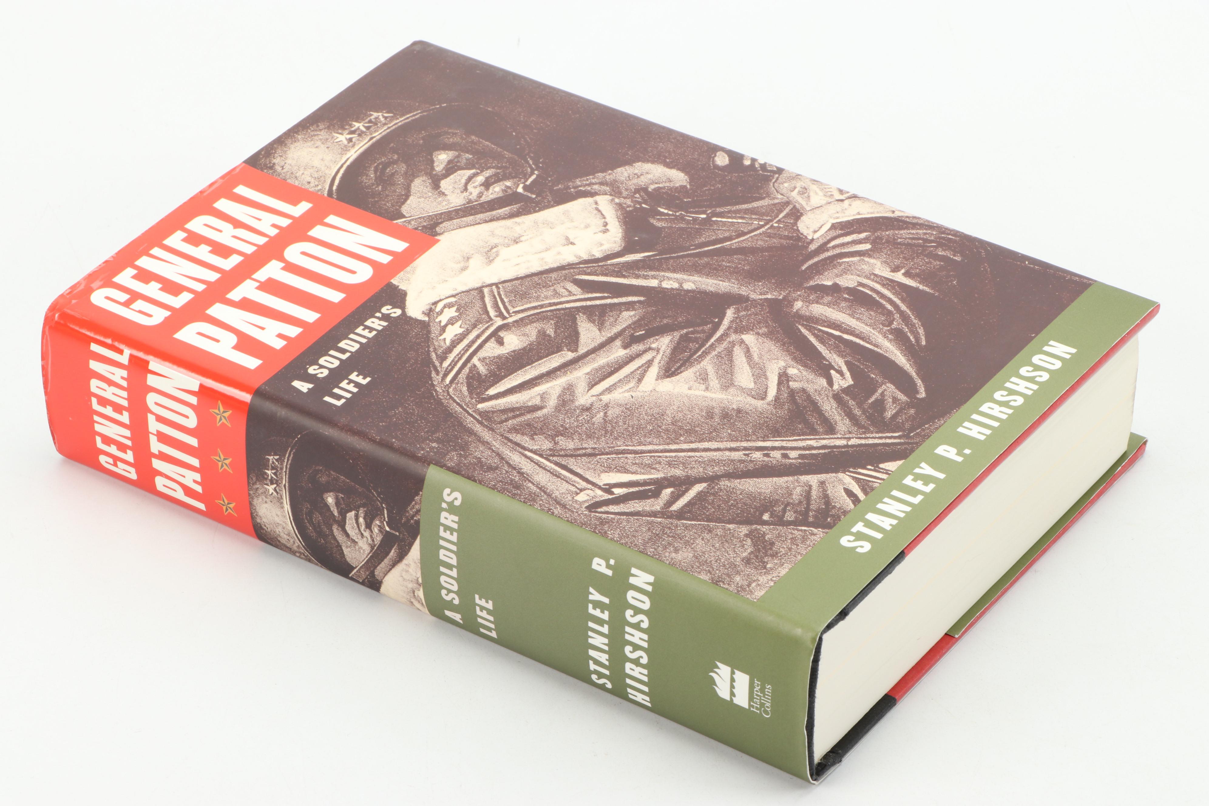 "General Patton" First Edition by Stanley P. Hirshson with More WWII Books