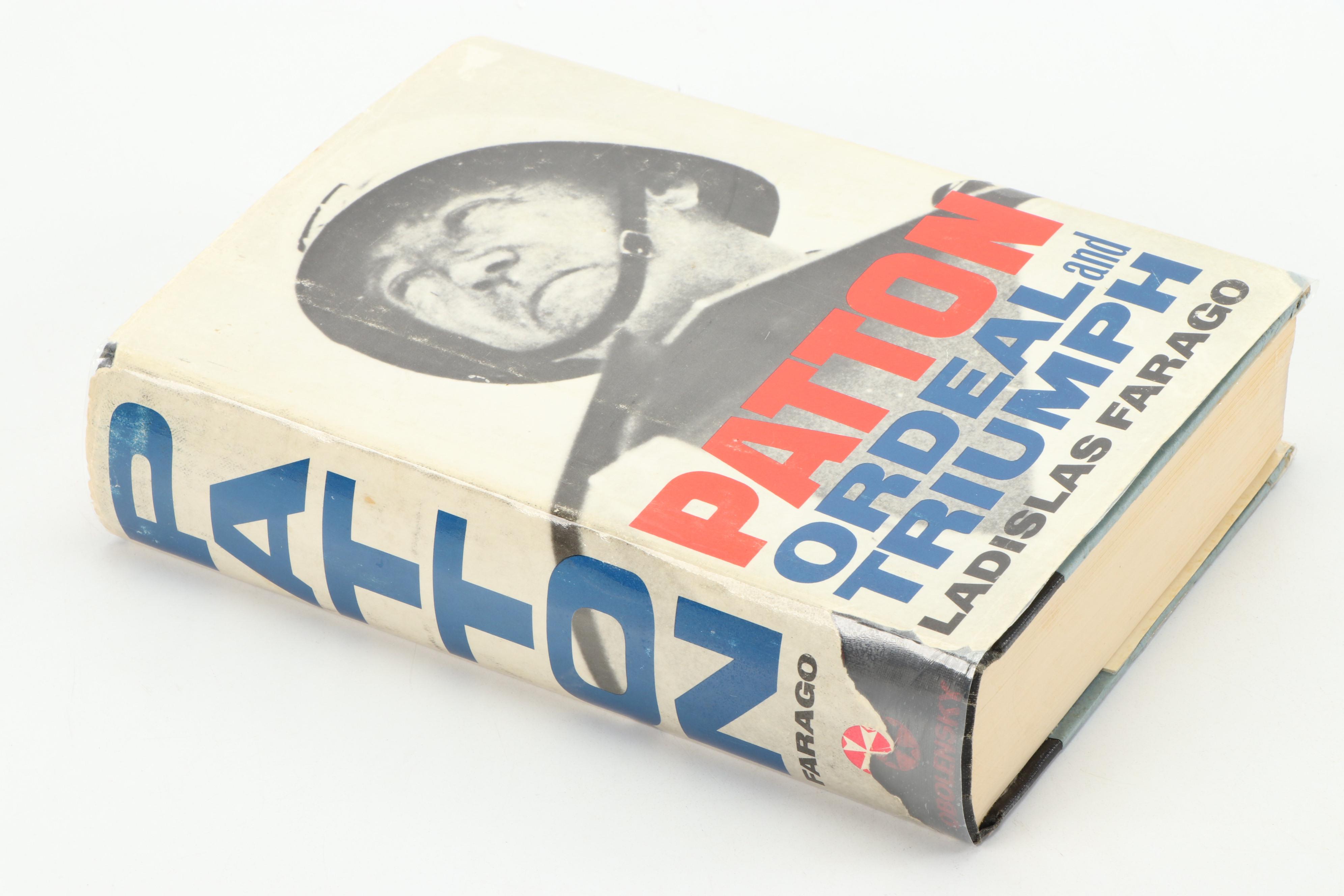 "General Patton" First Edition by Stanley P. Hirshson with More WWII Books