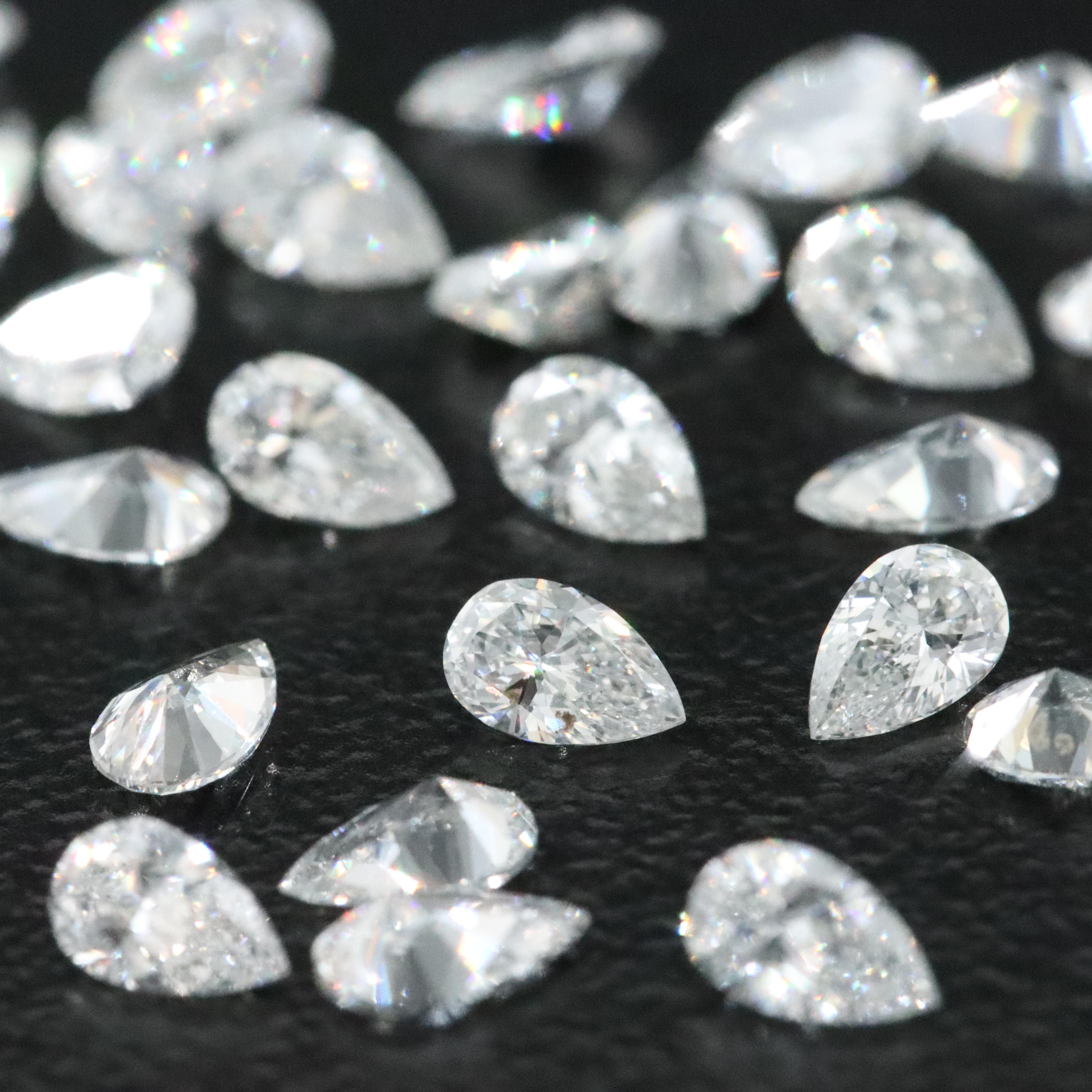 Loose 4.08 CTW Lab Grown Diamonds