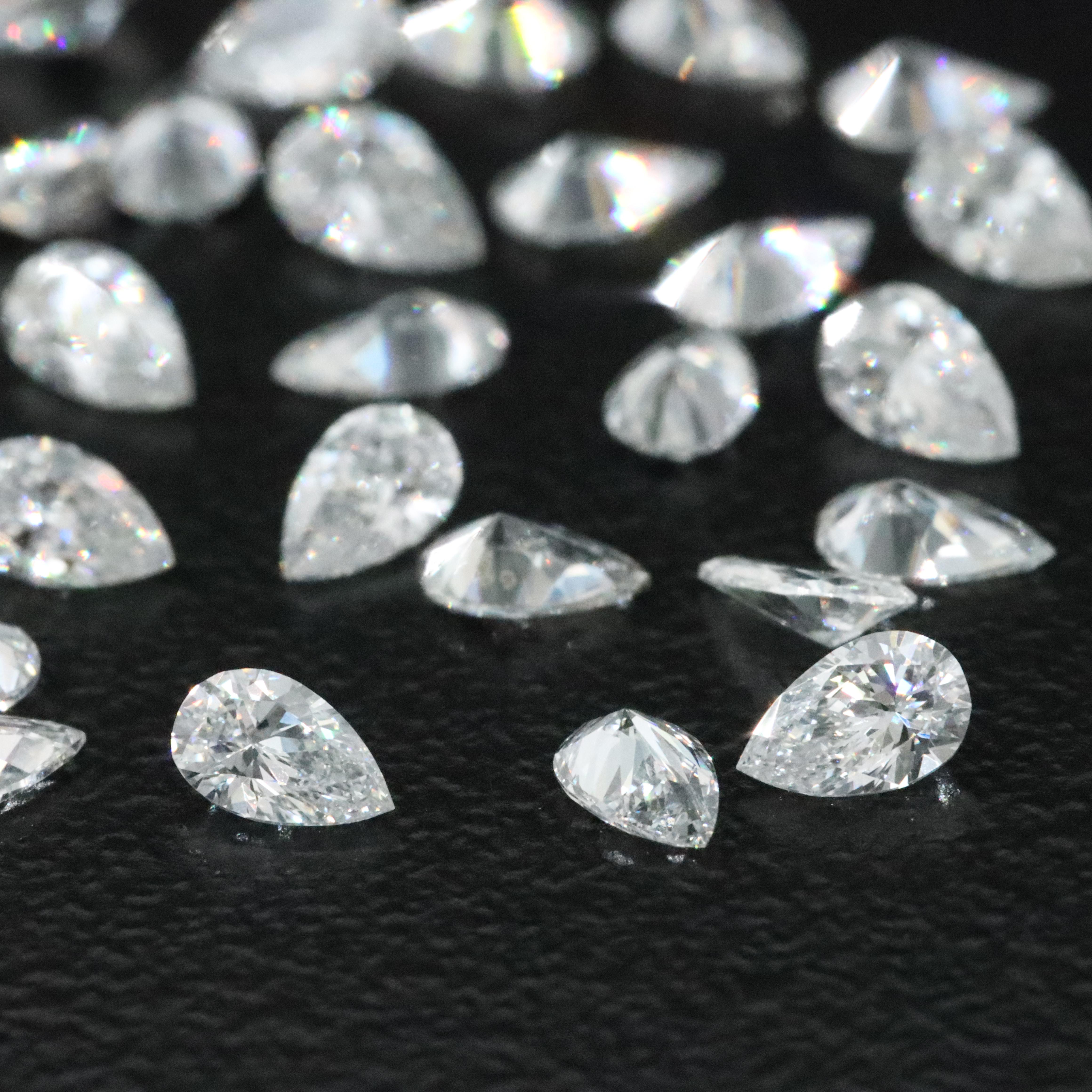 Loose 4.08 CTW Lab Grown Diamonds