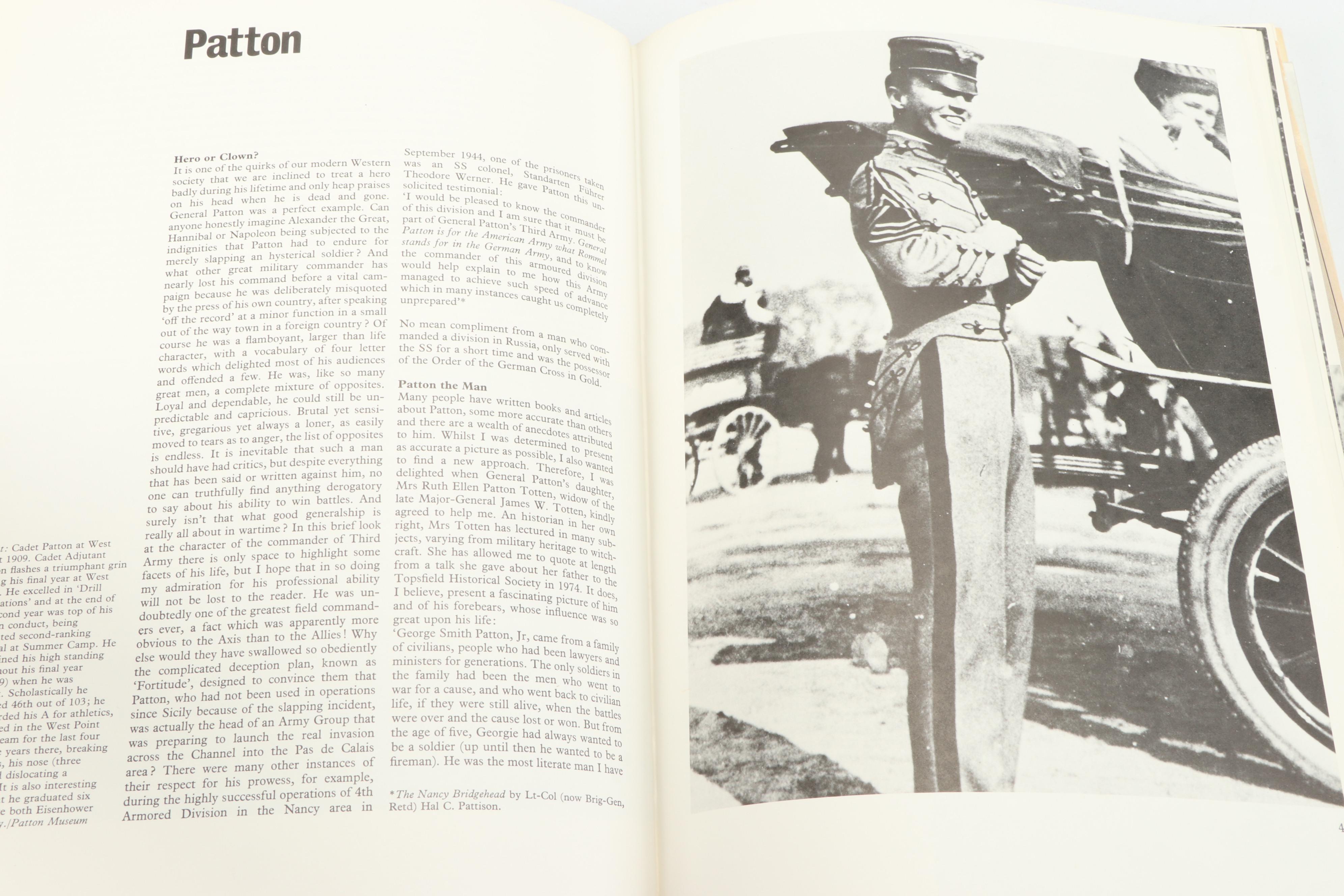 "General Patton" First Edition by Stanley P. Hirshson with More WWII Books