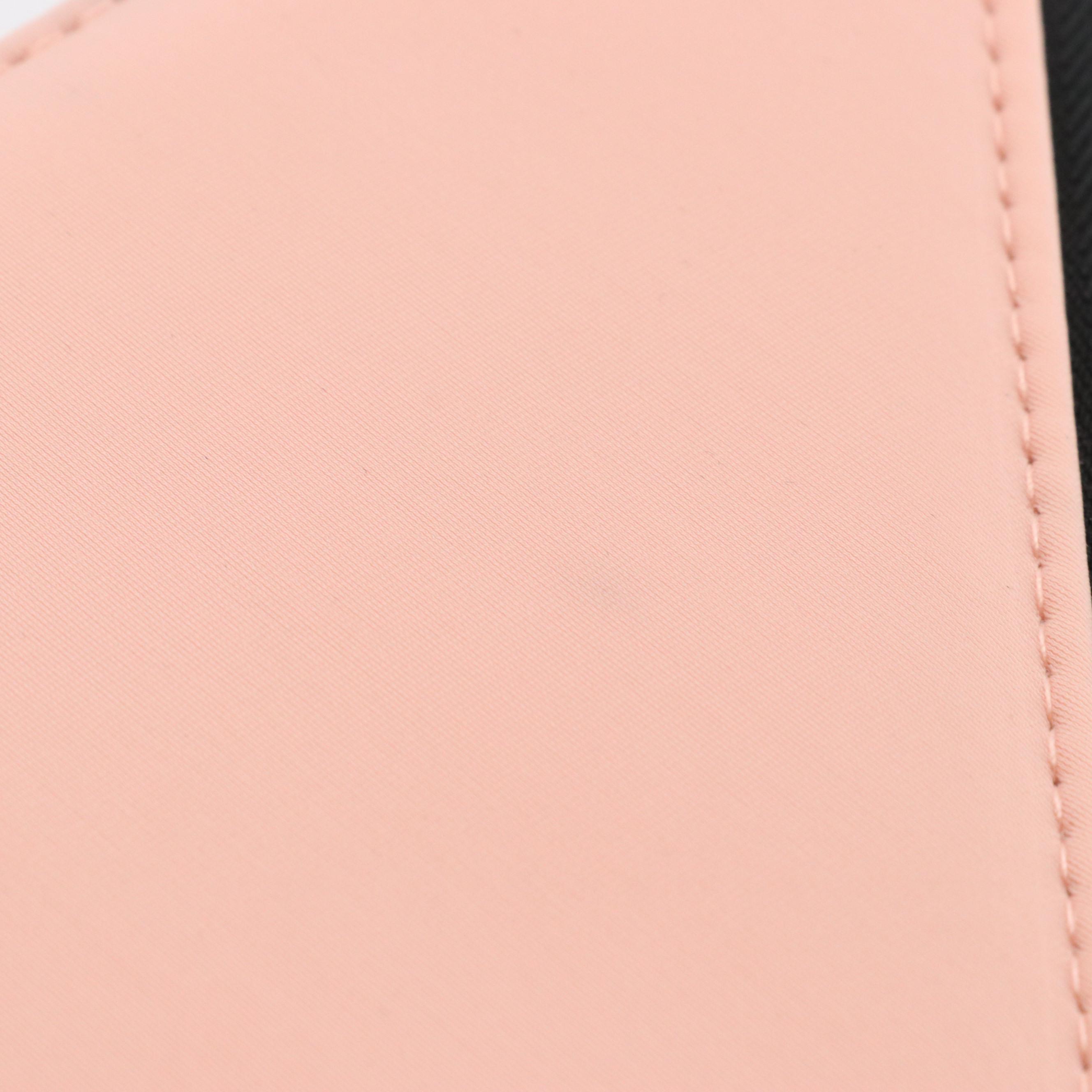 Prada Beauty Promotional Pink Triangle Zip Pouch